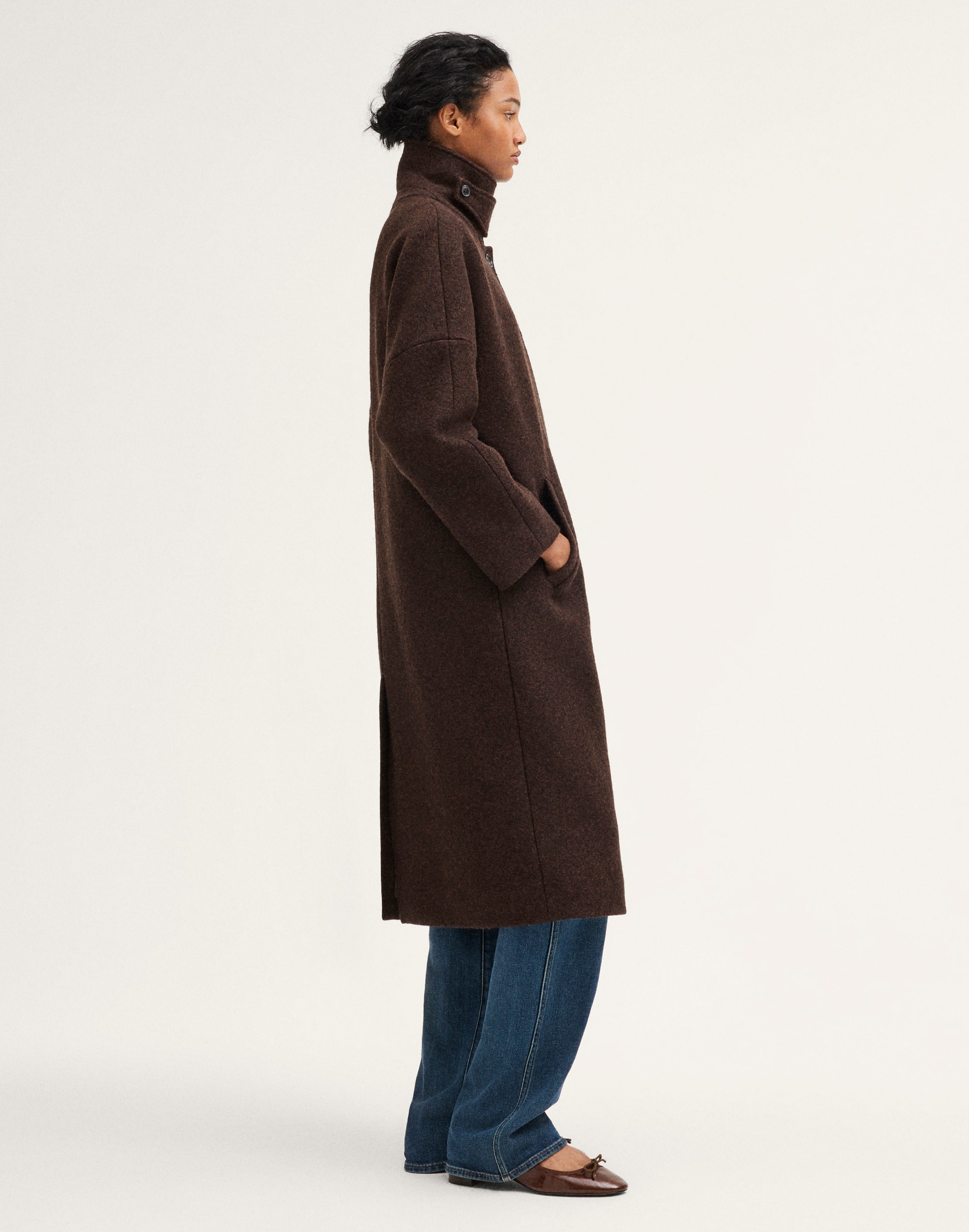 The Simone Cocoon Coat