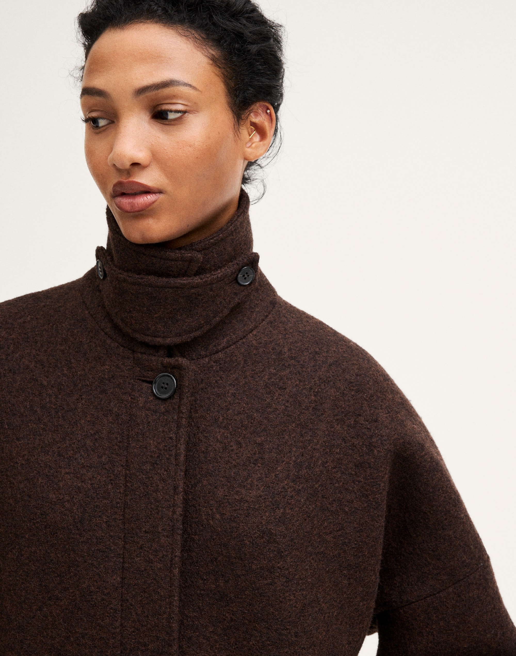 The Simone Cocoon Coat
