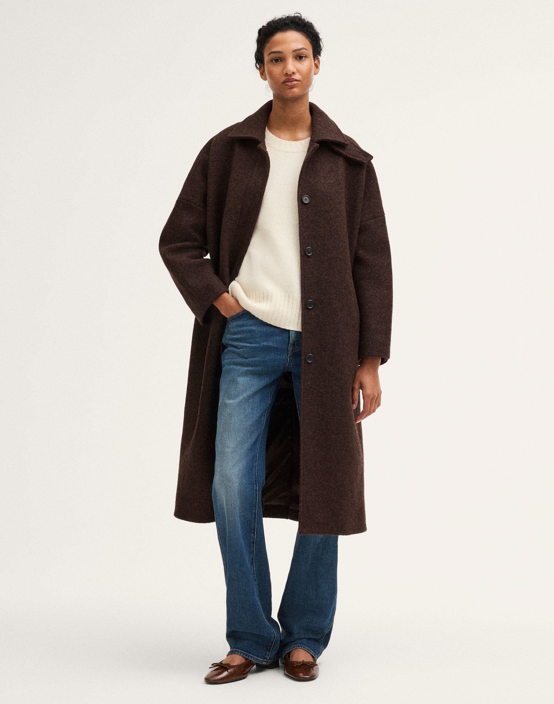 The Simone Cocoon Coat