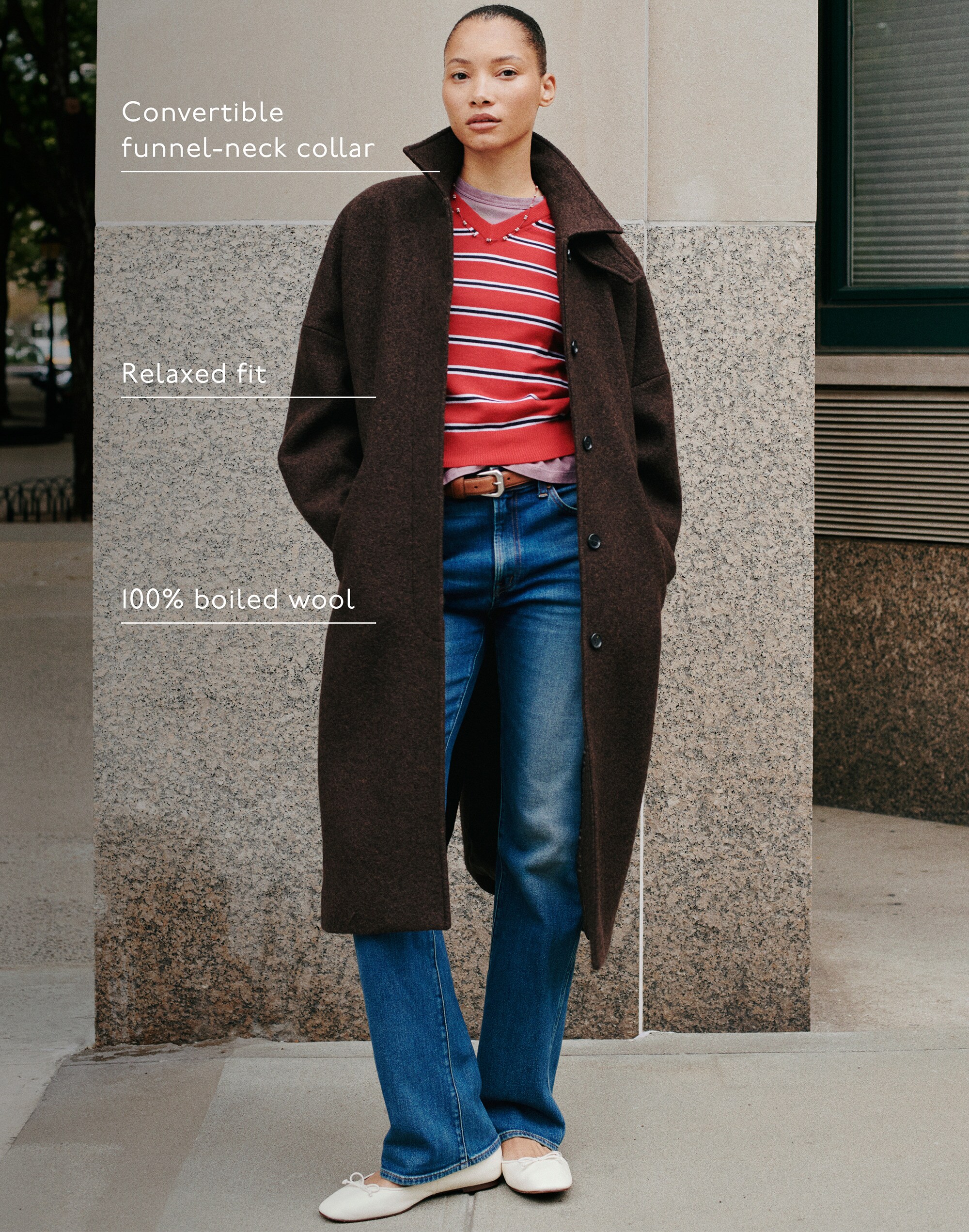 The Simone Cocoon Coat