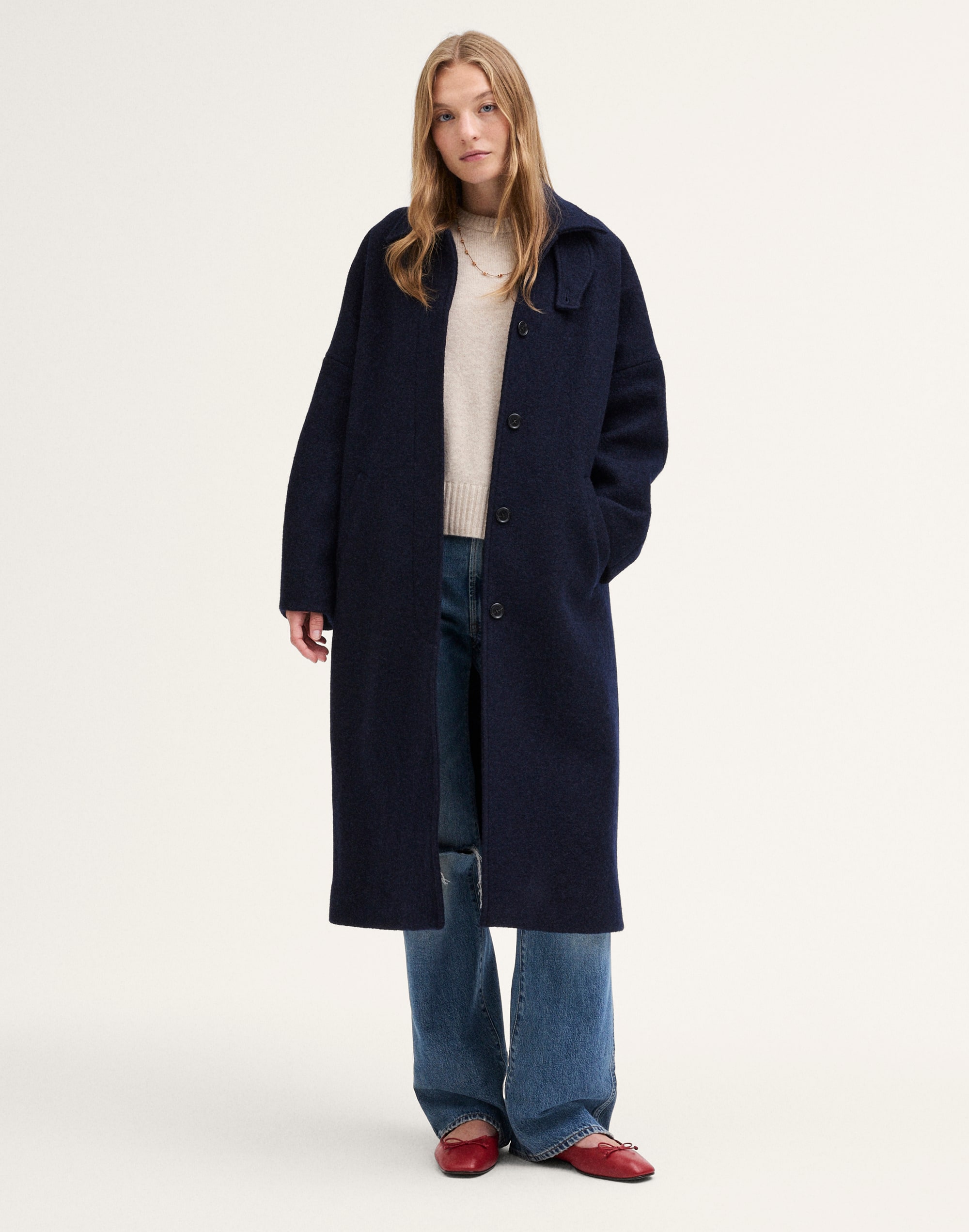 The Simone Cocoon Coat