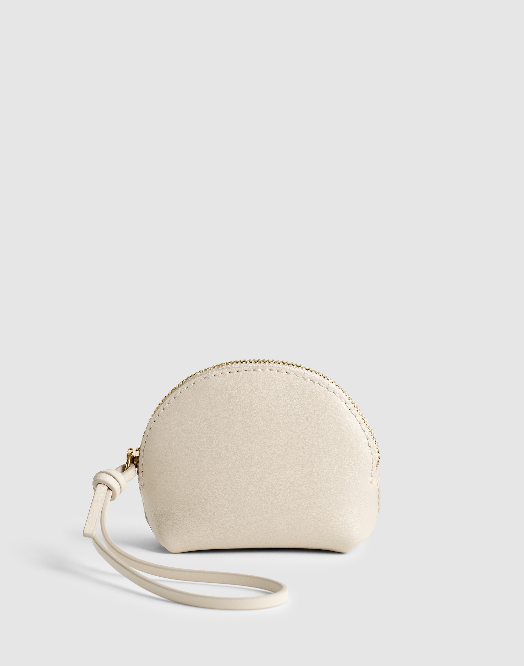 Madewell Mini Zip Pouch In Neutral