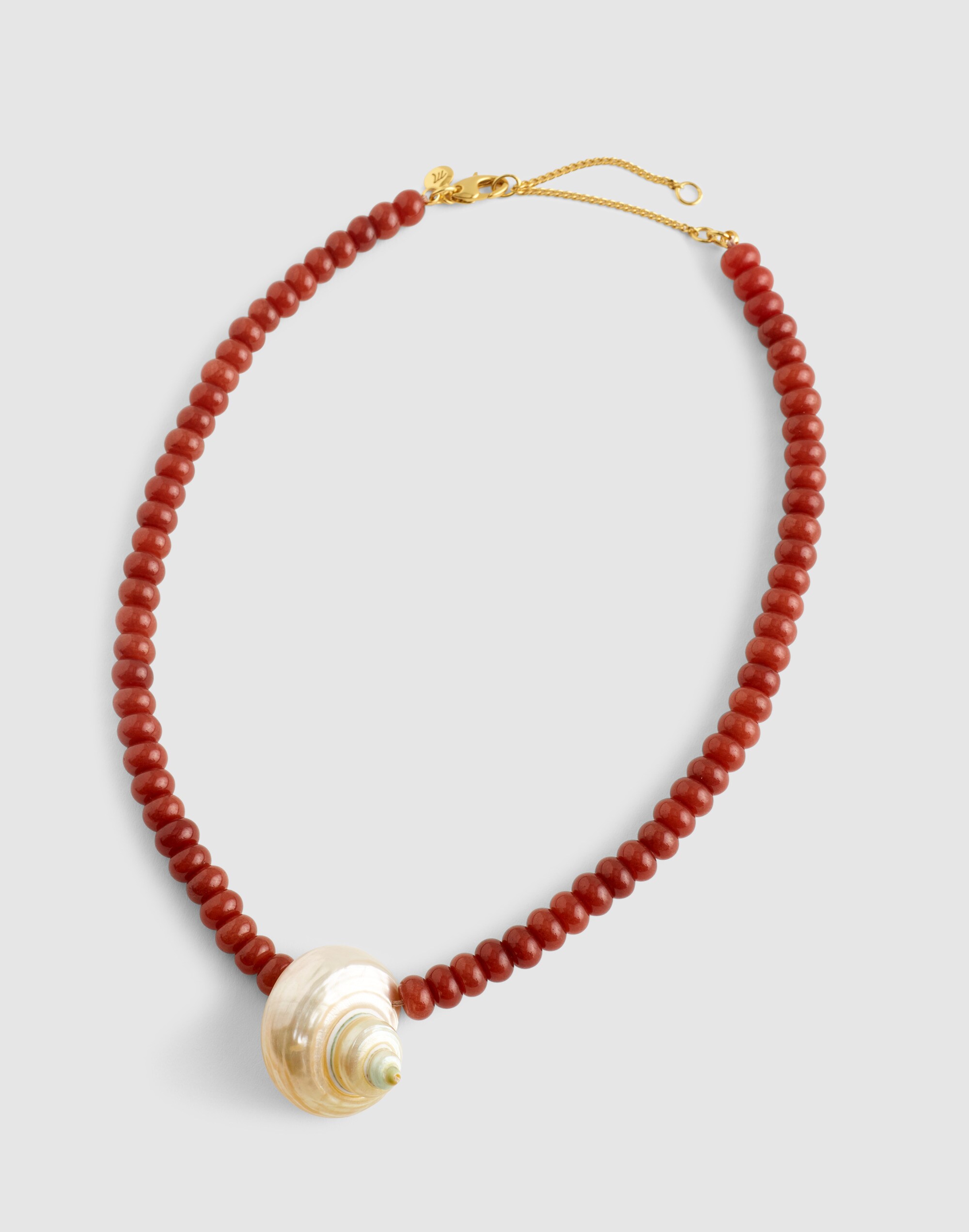 Shell Beaded Choker Necklace