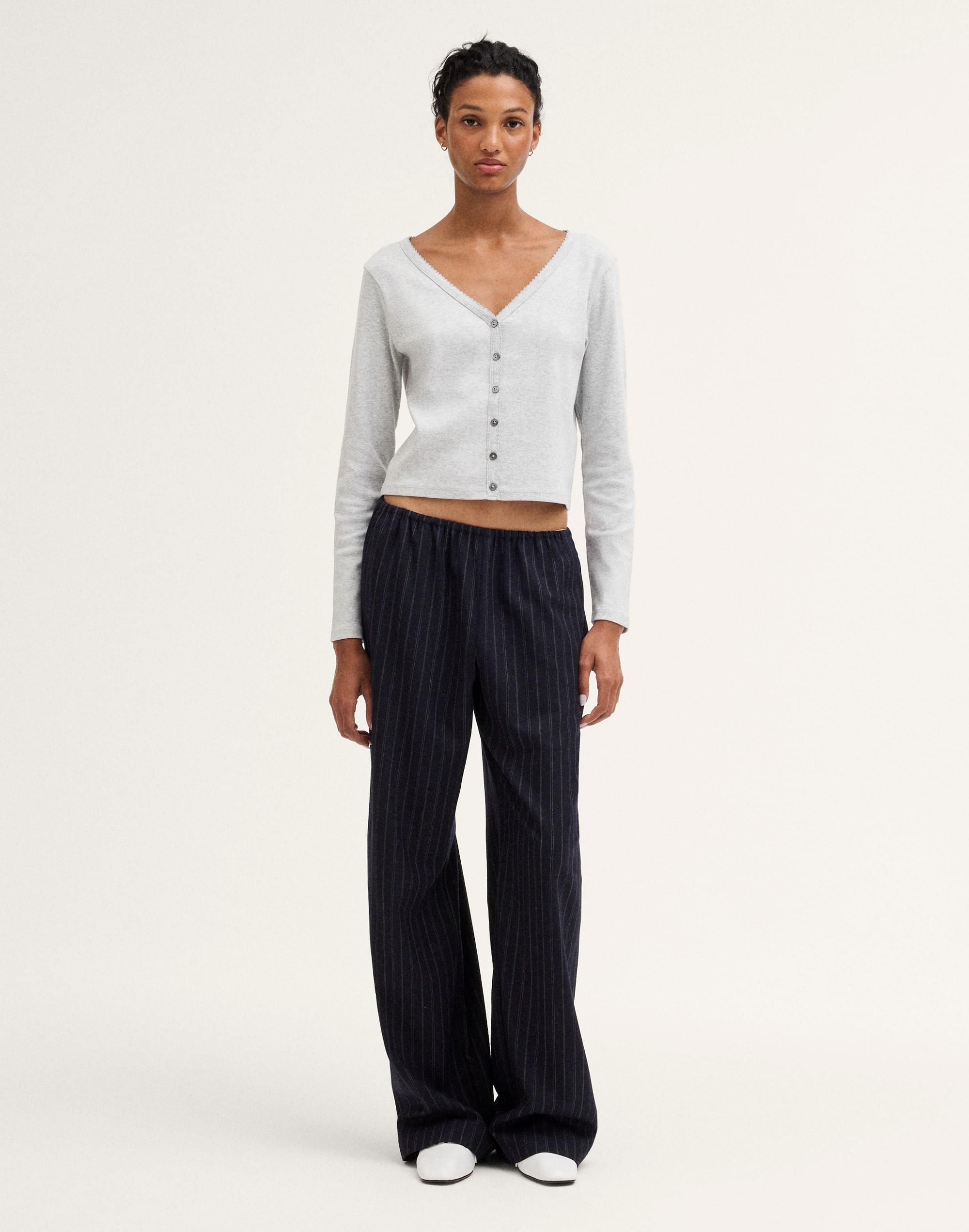 The '90s Cardigan in Compact Cotton
