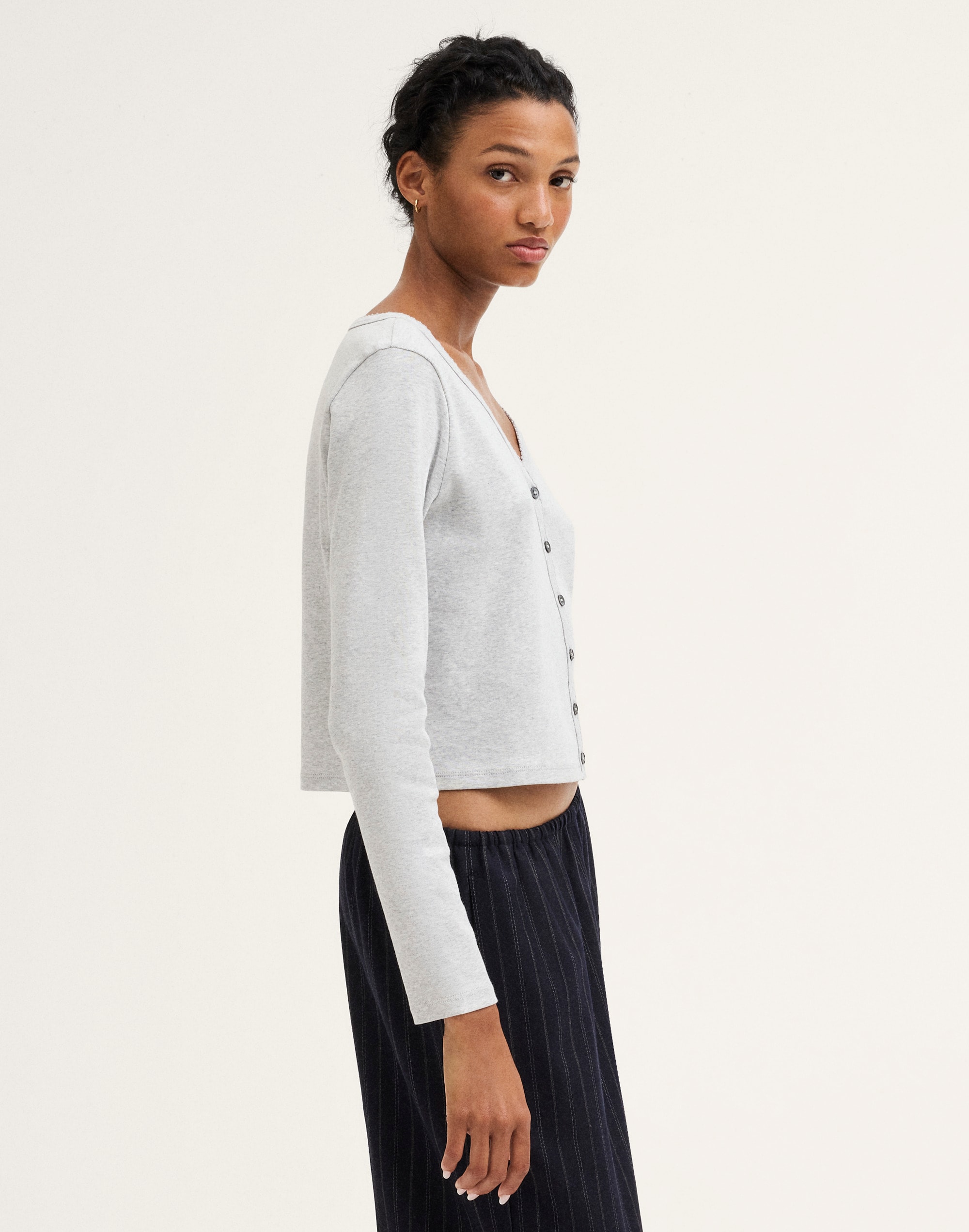 The '90s Cardigan in Compact Cotton