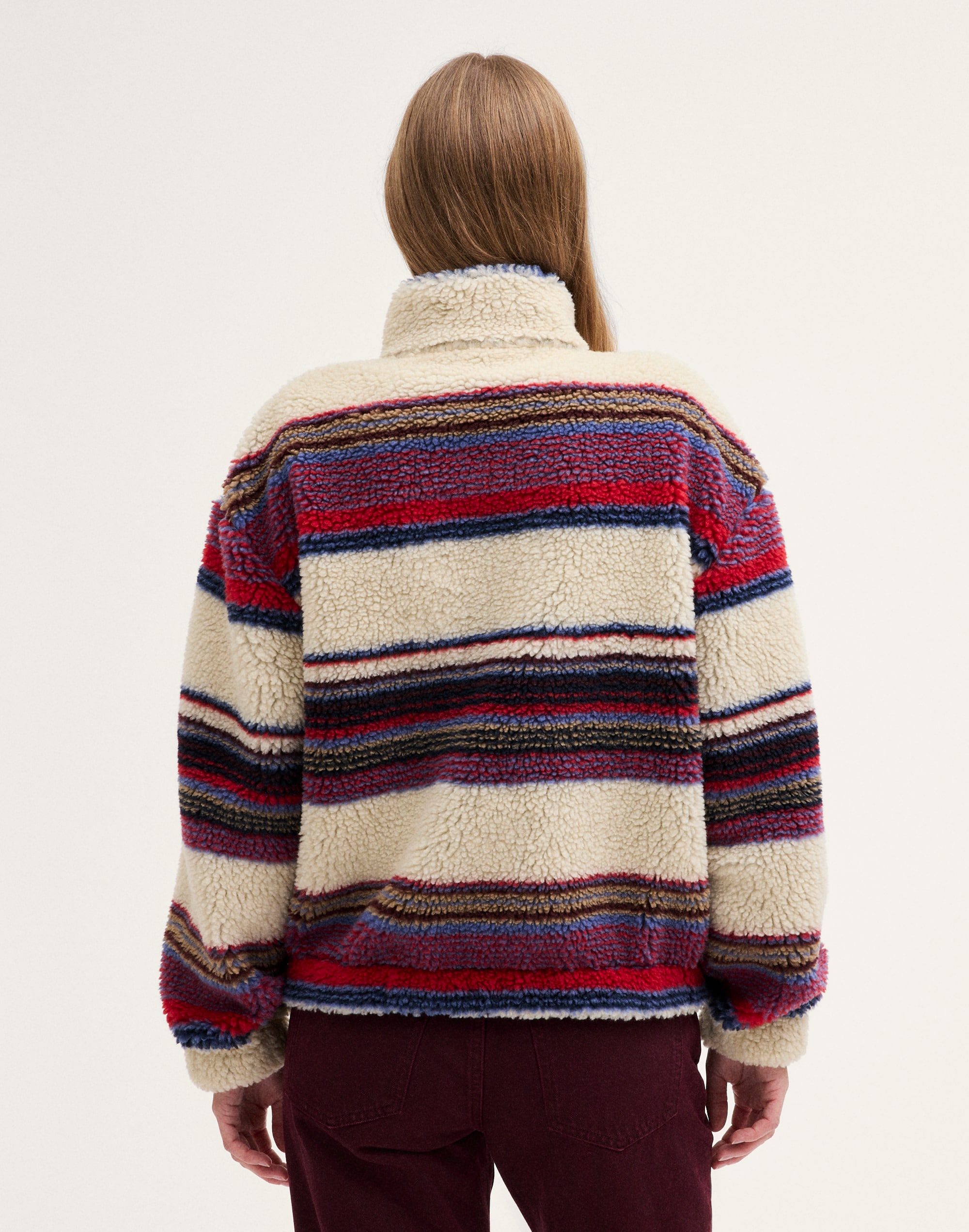 Half-Zip Jacket in Apr&egrave;s Fleece
