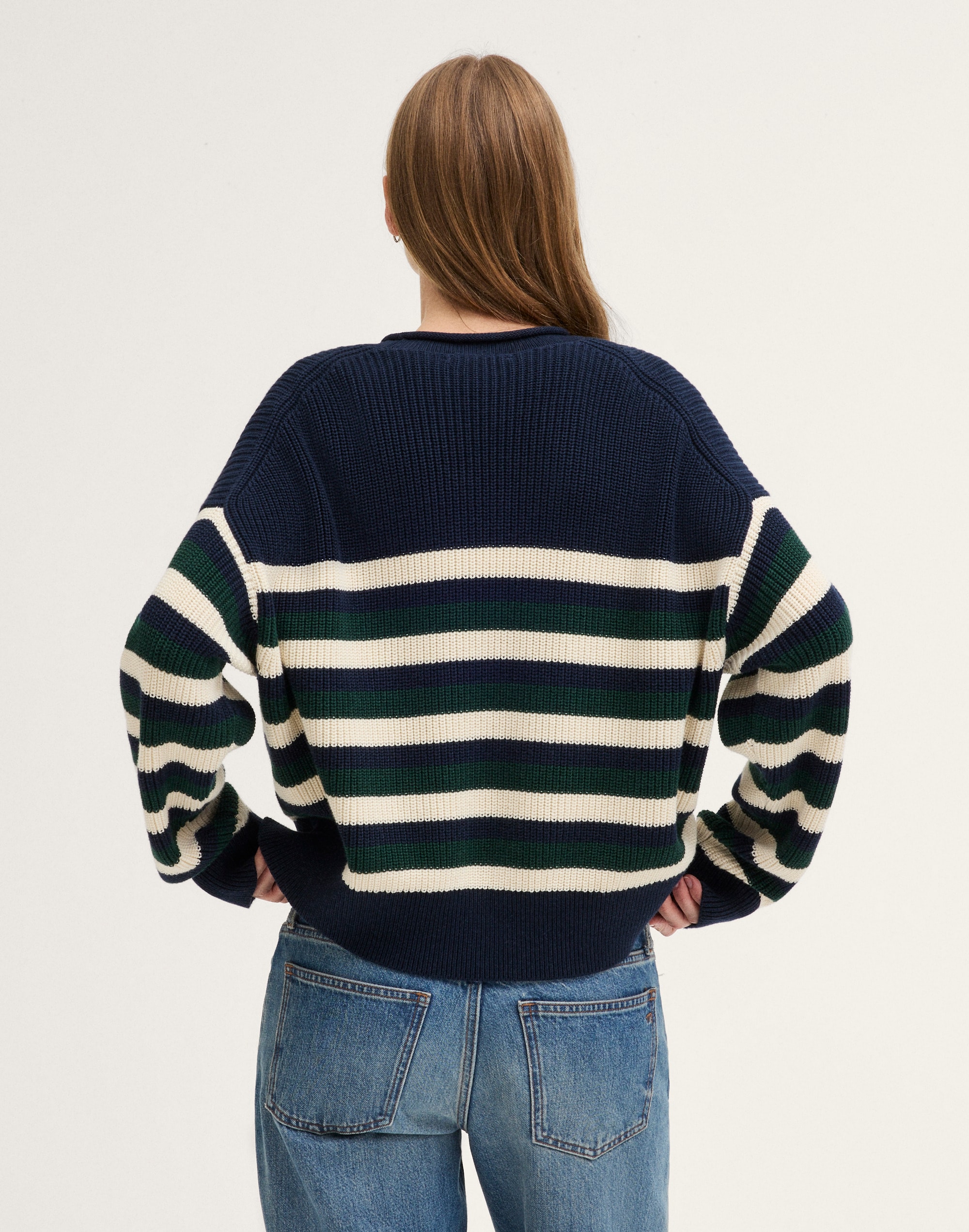 The Arden Crewneck Sweater in 100% Cotton