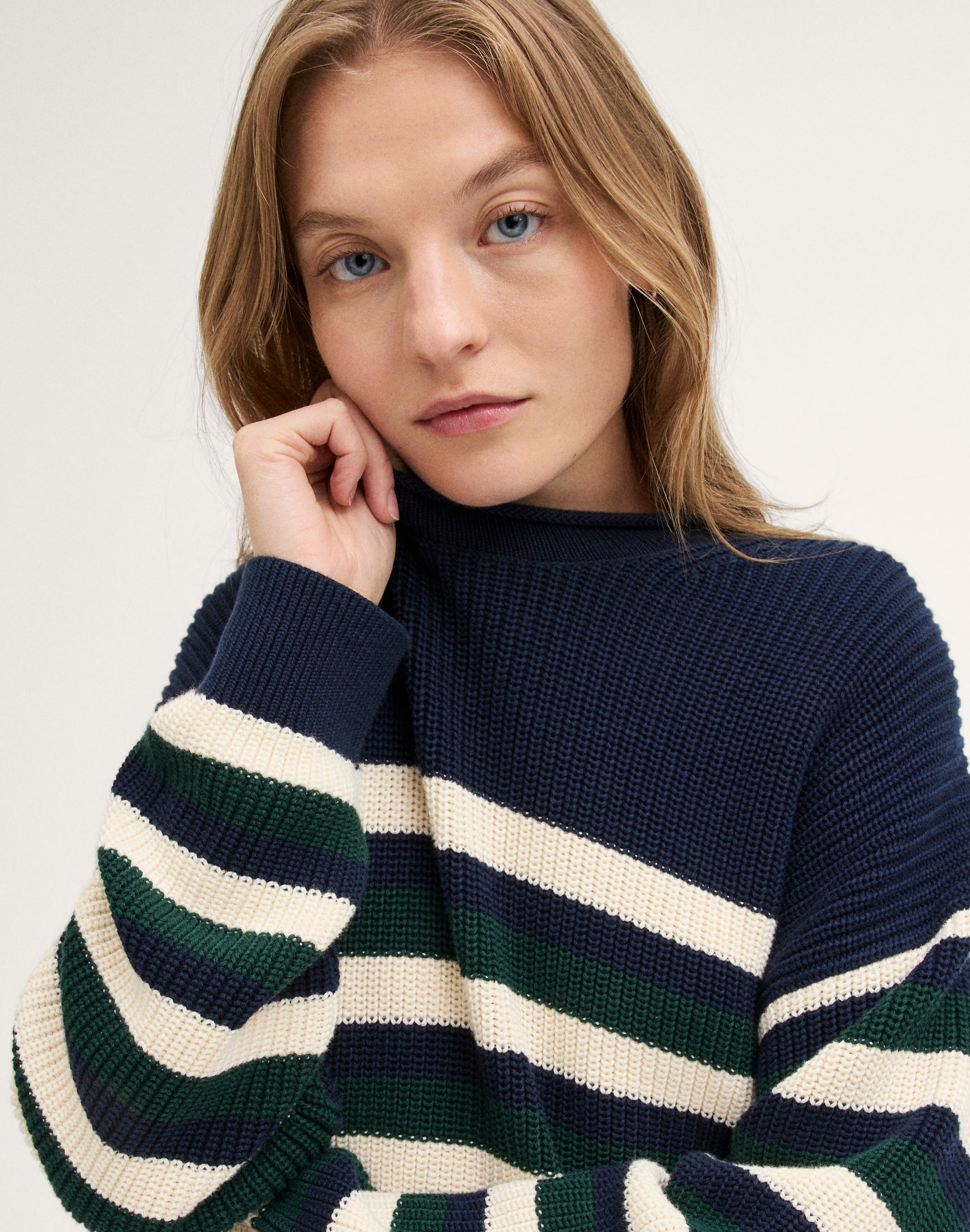 The Arden Crewneck Sweater in 100% Cotton