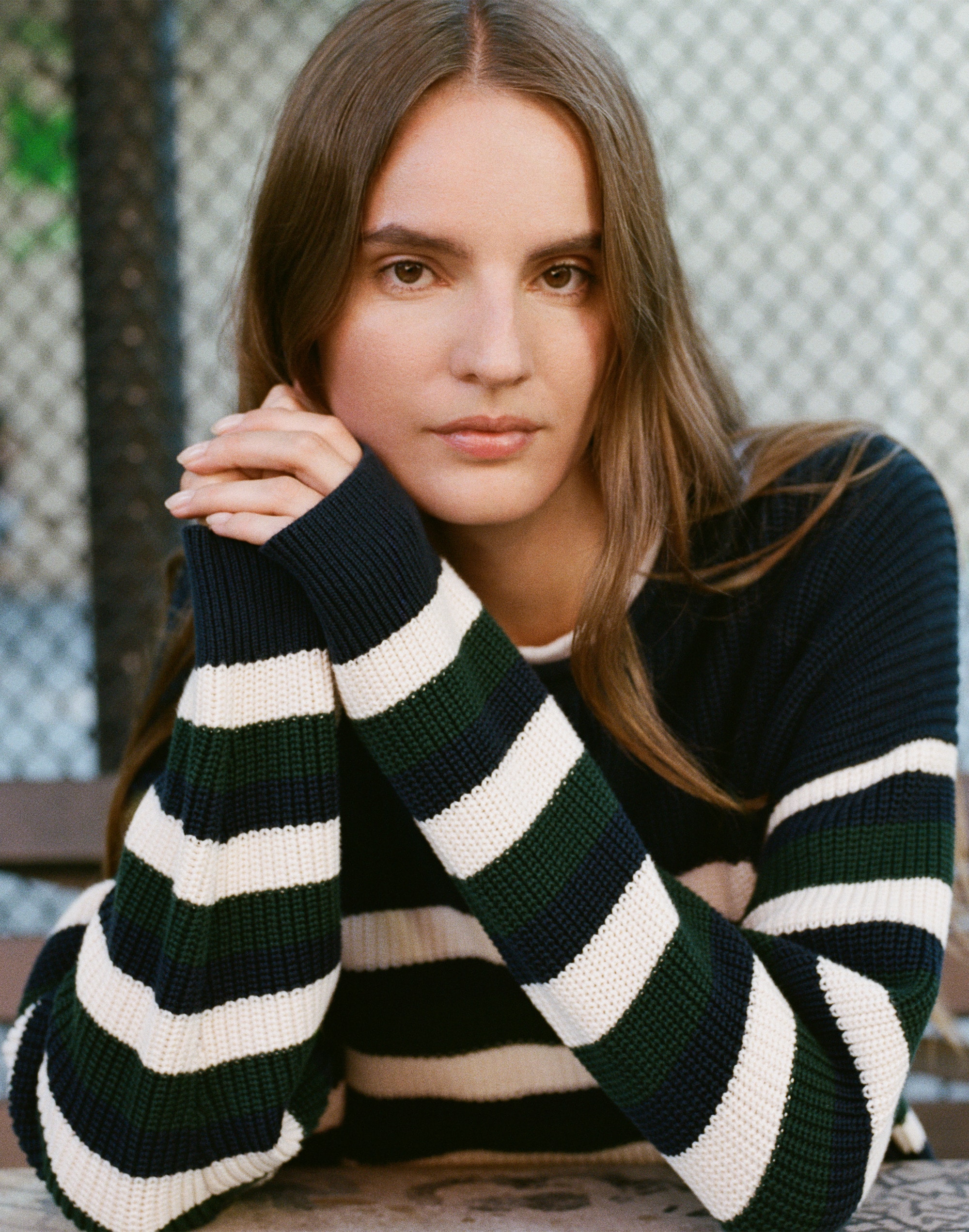 The Arden Crewneck Sweater in 100% Cotton