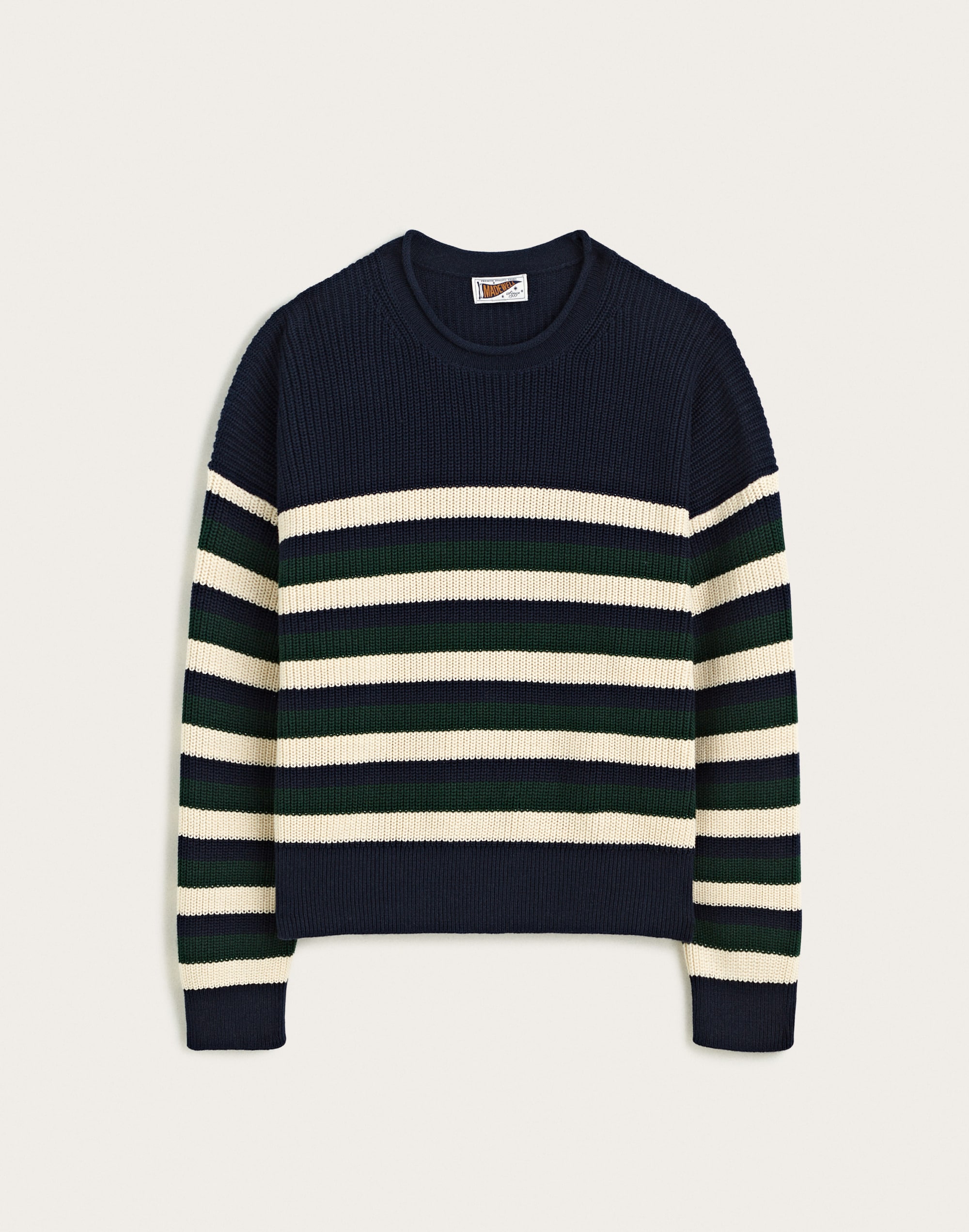 The Arden Crewneck Sweater in 100% Cotton