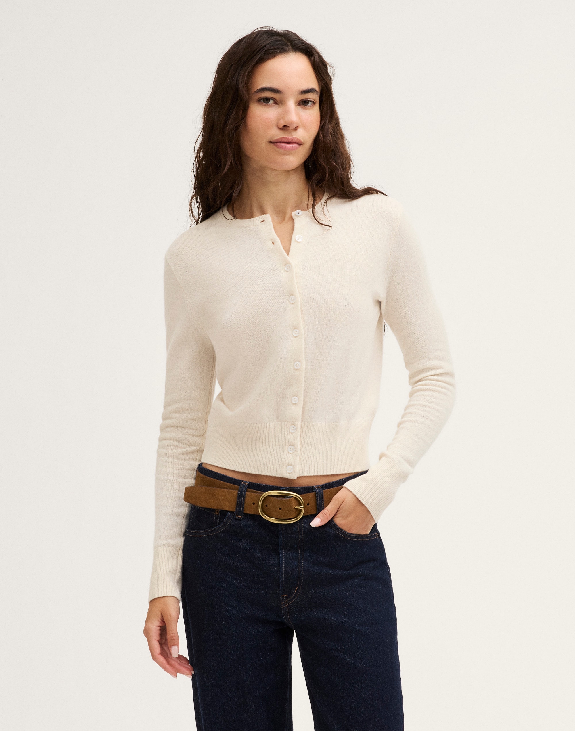 The Sophia Cardigan in 100% SoftWool
