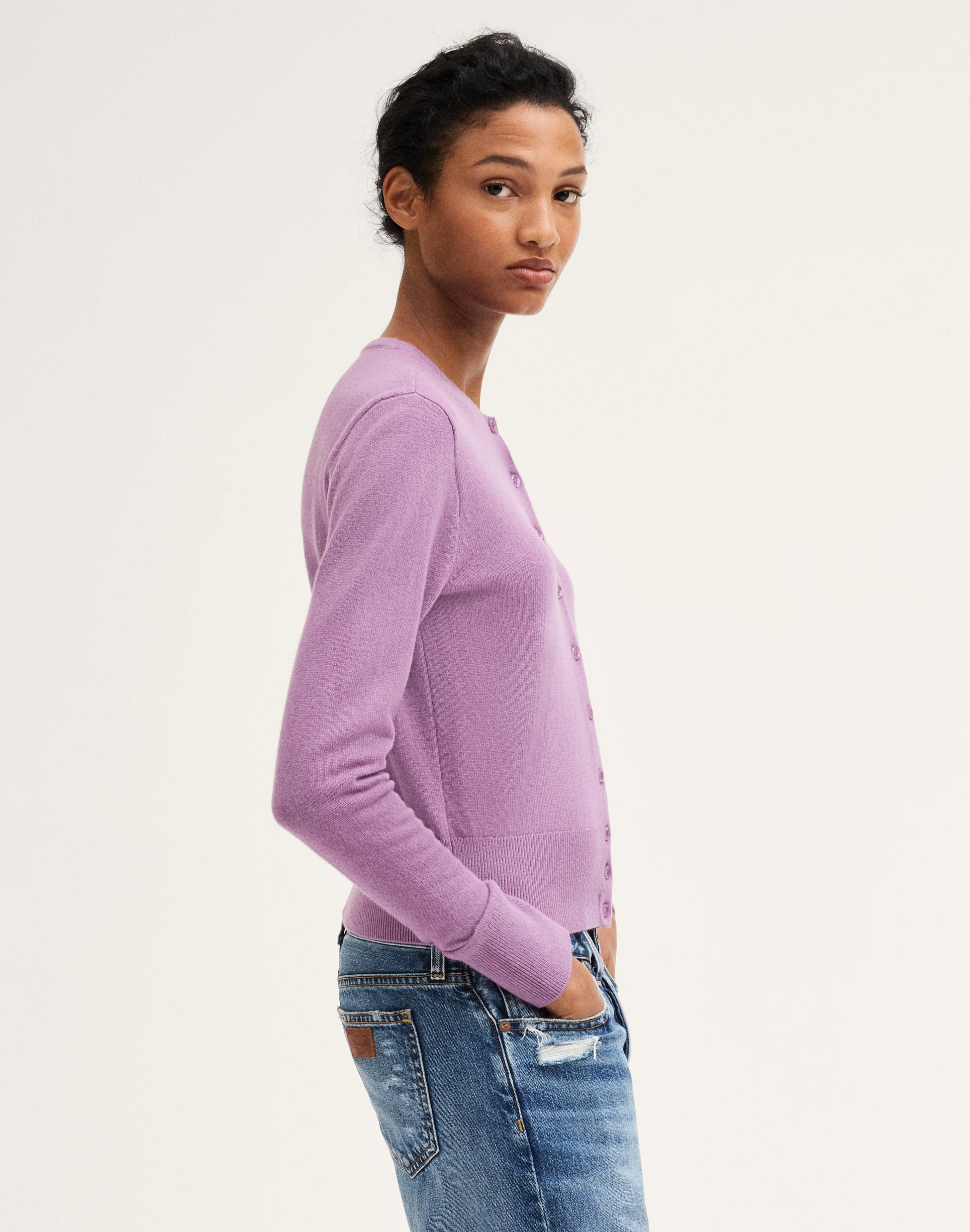 The Sophia Cardigan in 100% SoftWool