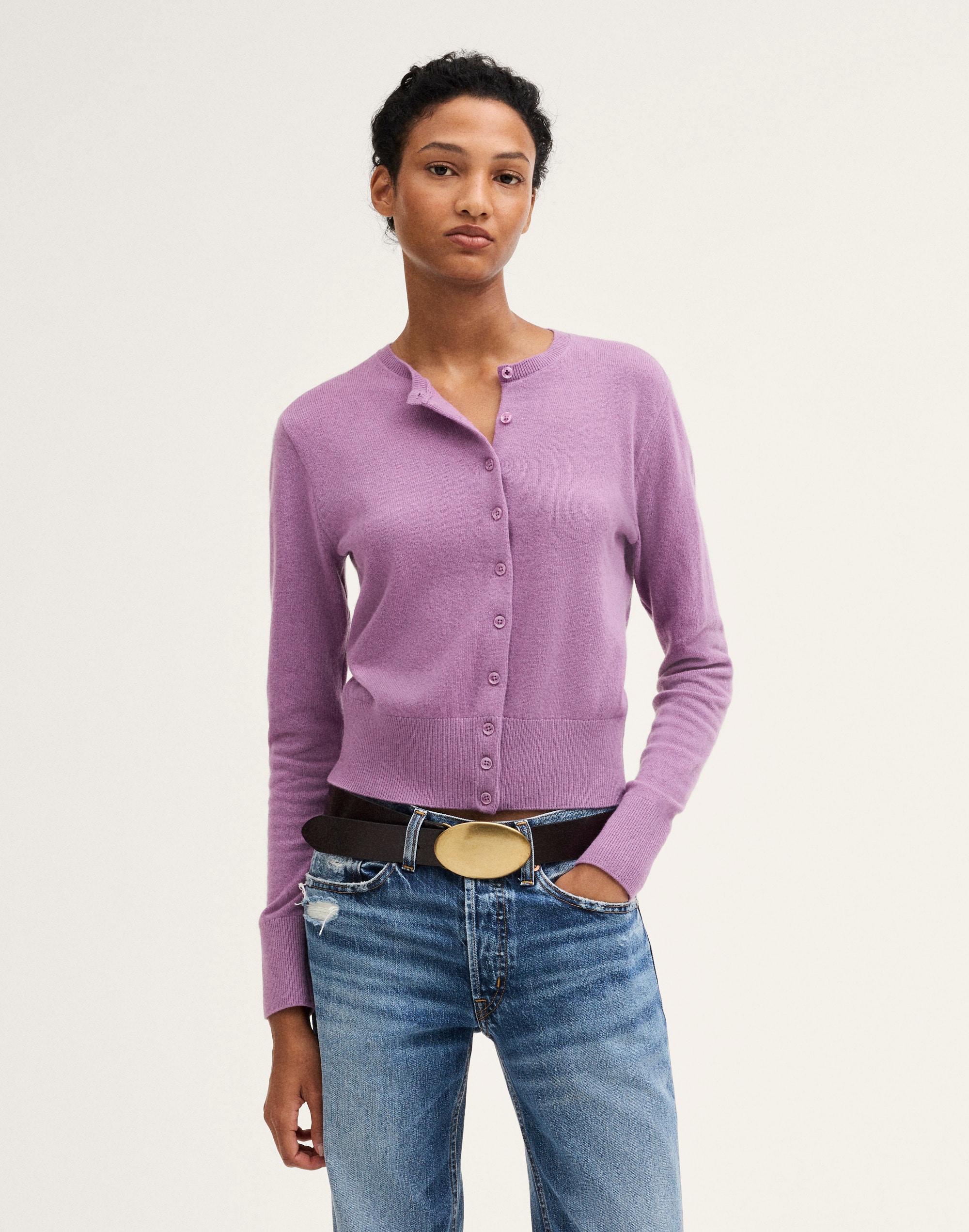 The Sophia Cardigan in 100% SoftWool
