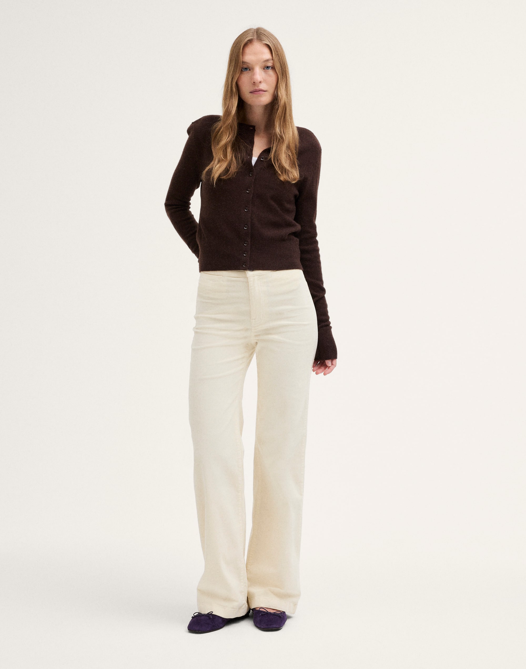The Sophia Cardigan in 100% SoftWool