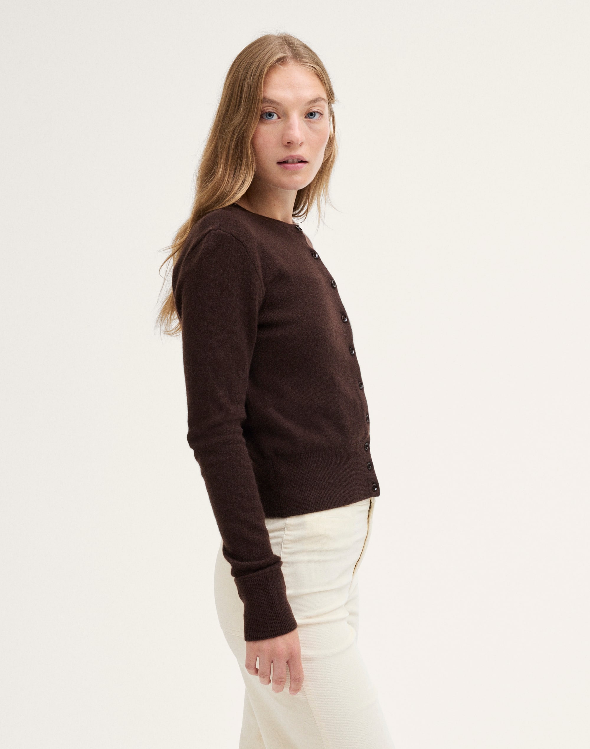The Sophia Cardigan in 100% SoftWool