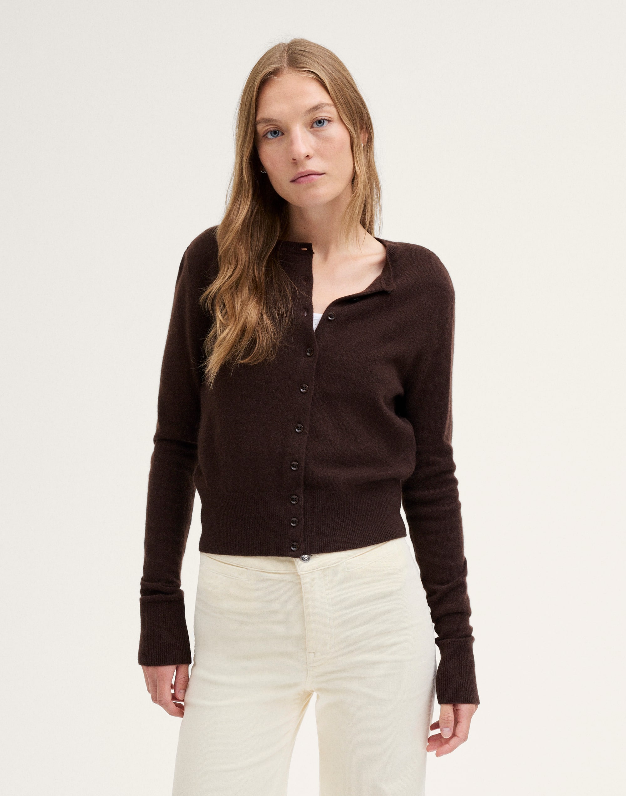 The Sophia Cardigan in 100% SoftWool