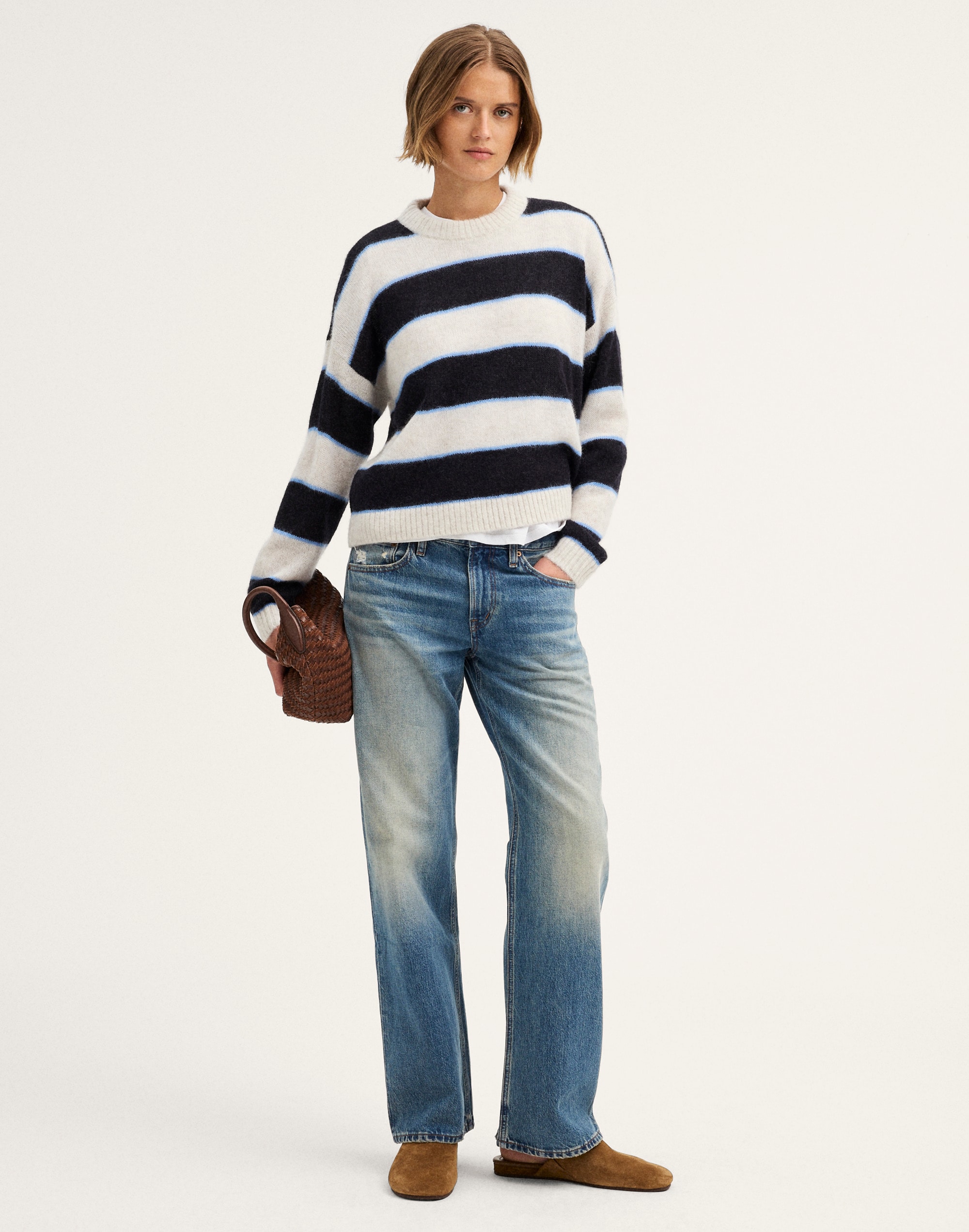 The Holland Sweater in Alpaca Blend