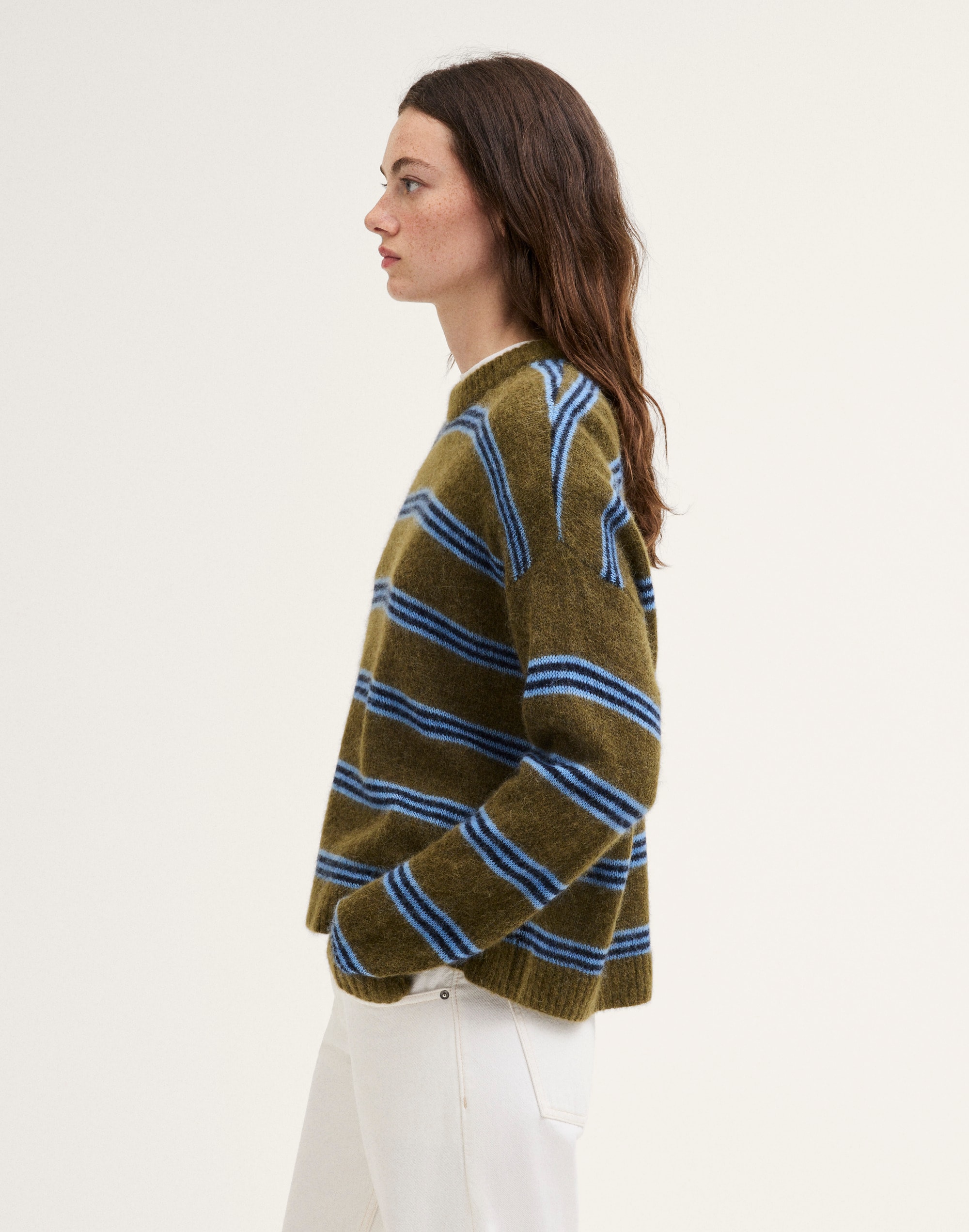 Crewneck Sweater in Alpaca Blend