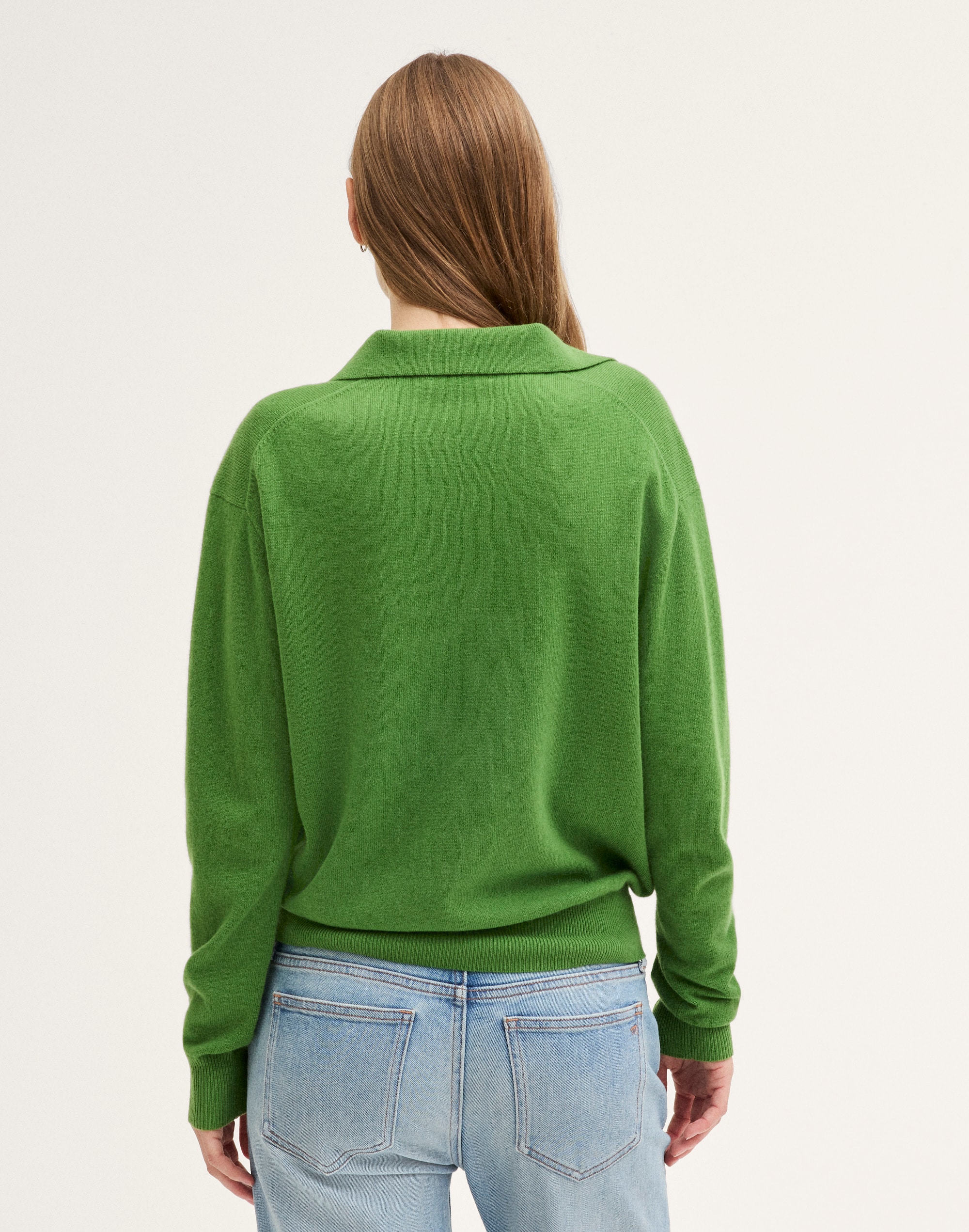 Polo Sweater in SoftWool