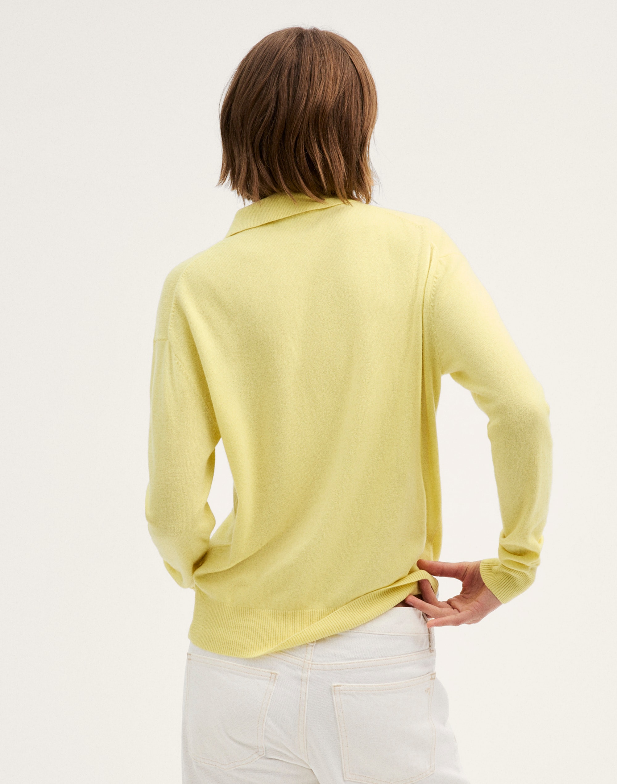 Polo Sweater in SoftWool