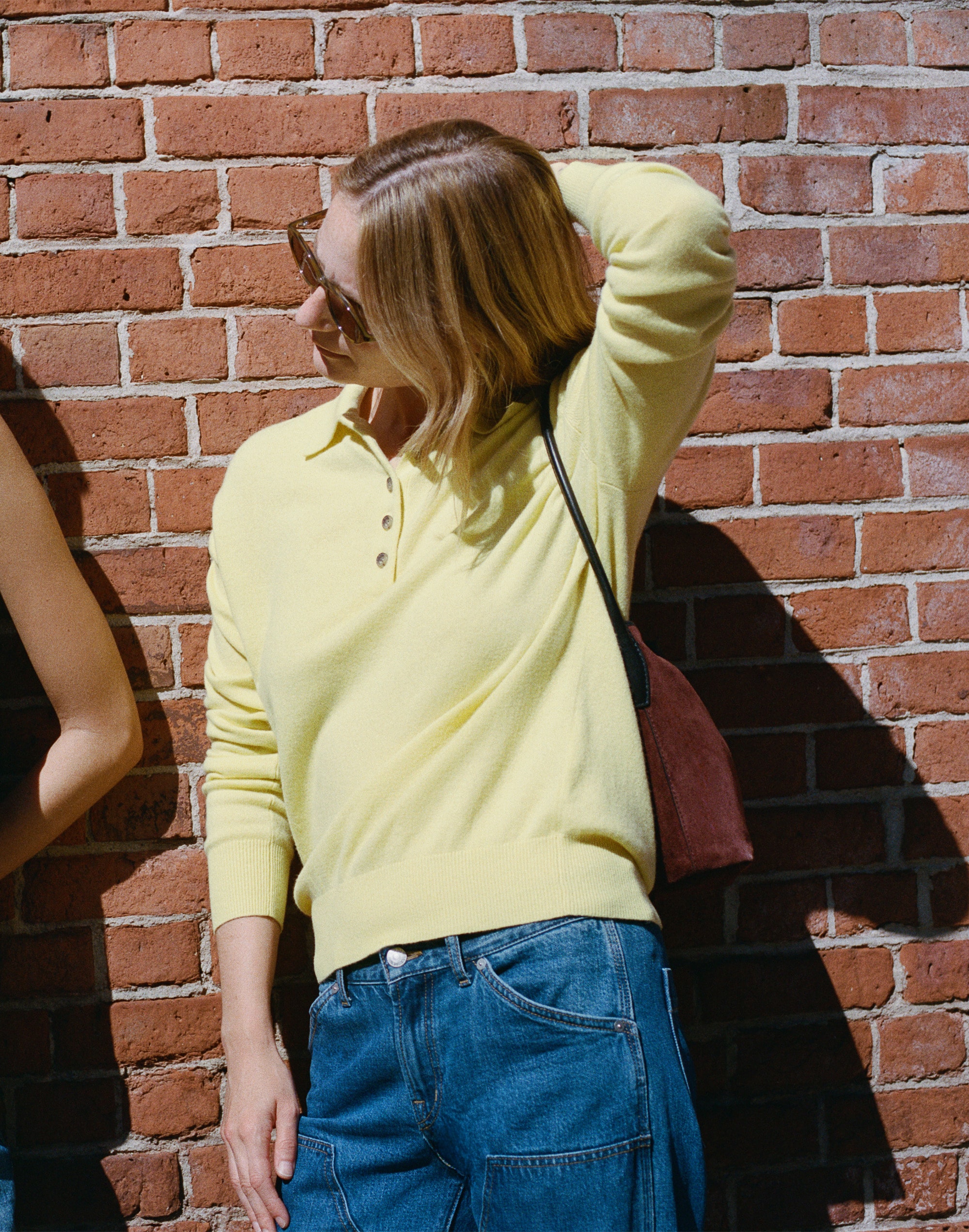 Polo Sweater in SoftWool
