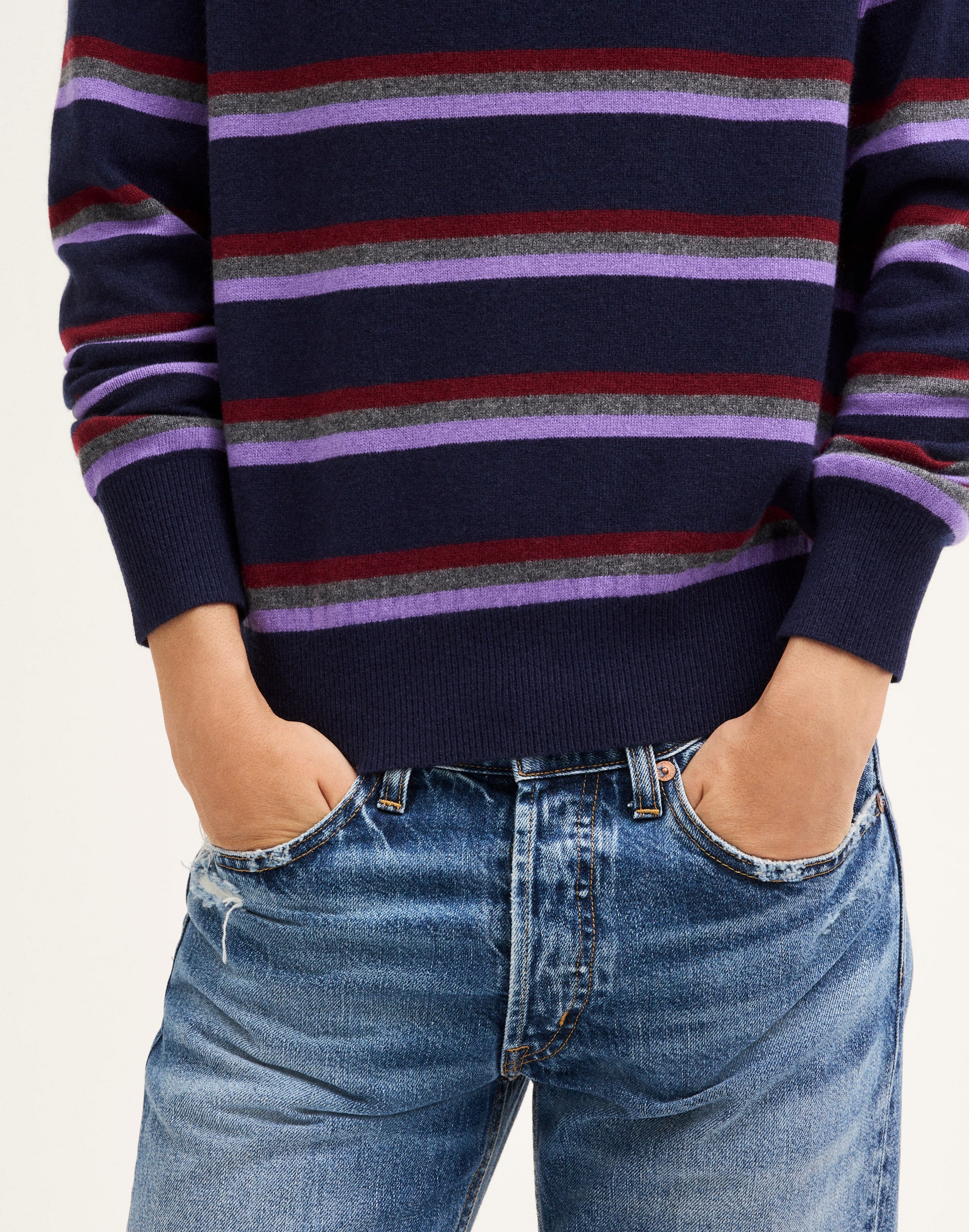 Polo Sweater in 100% SoftWool