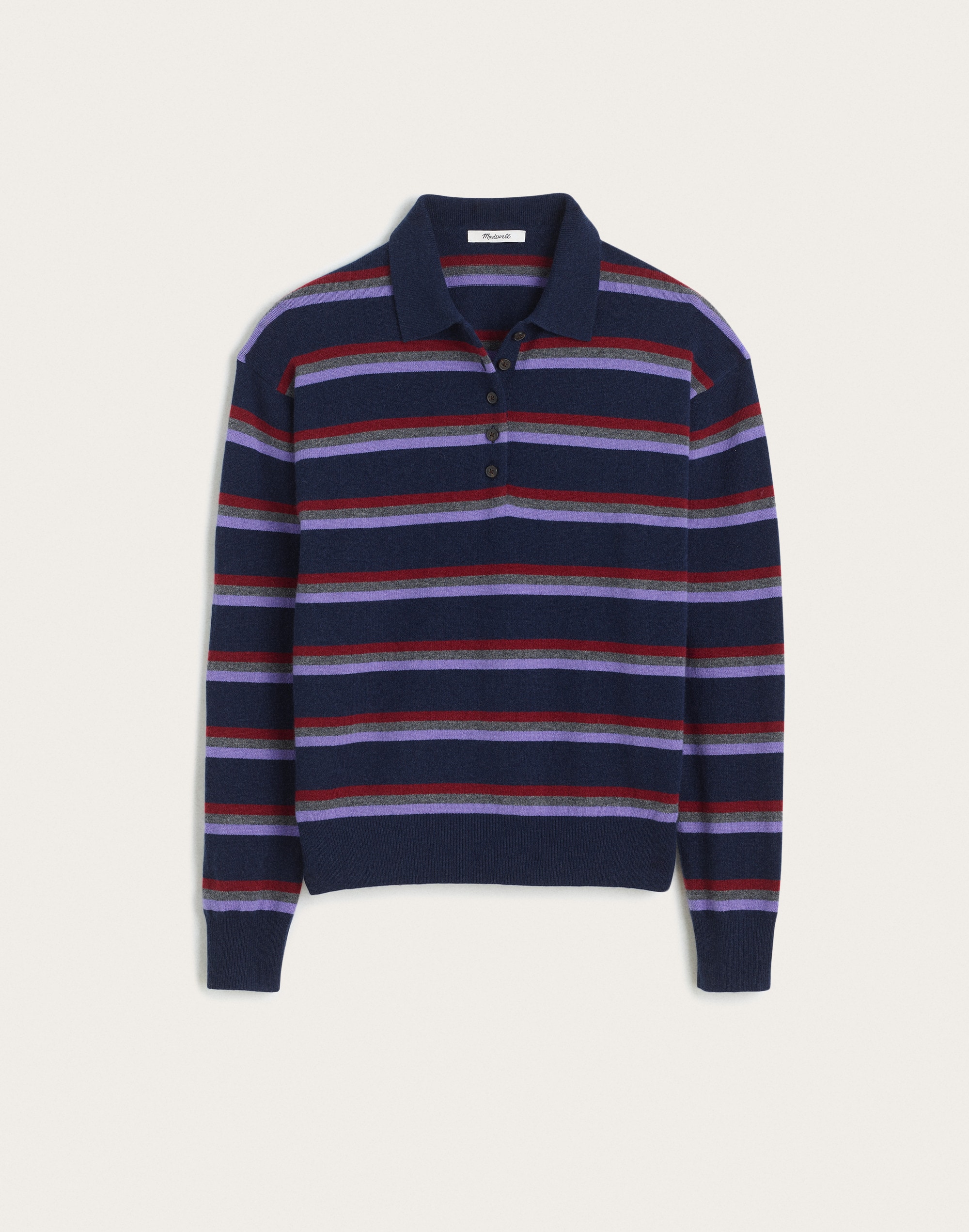 Polo Sweater in 100% SoftWool