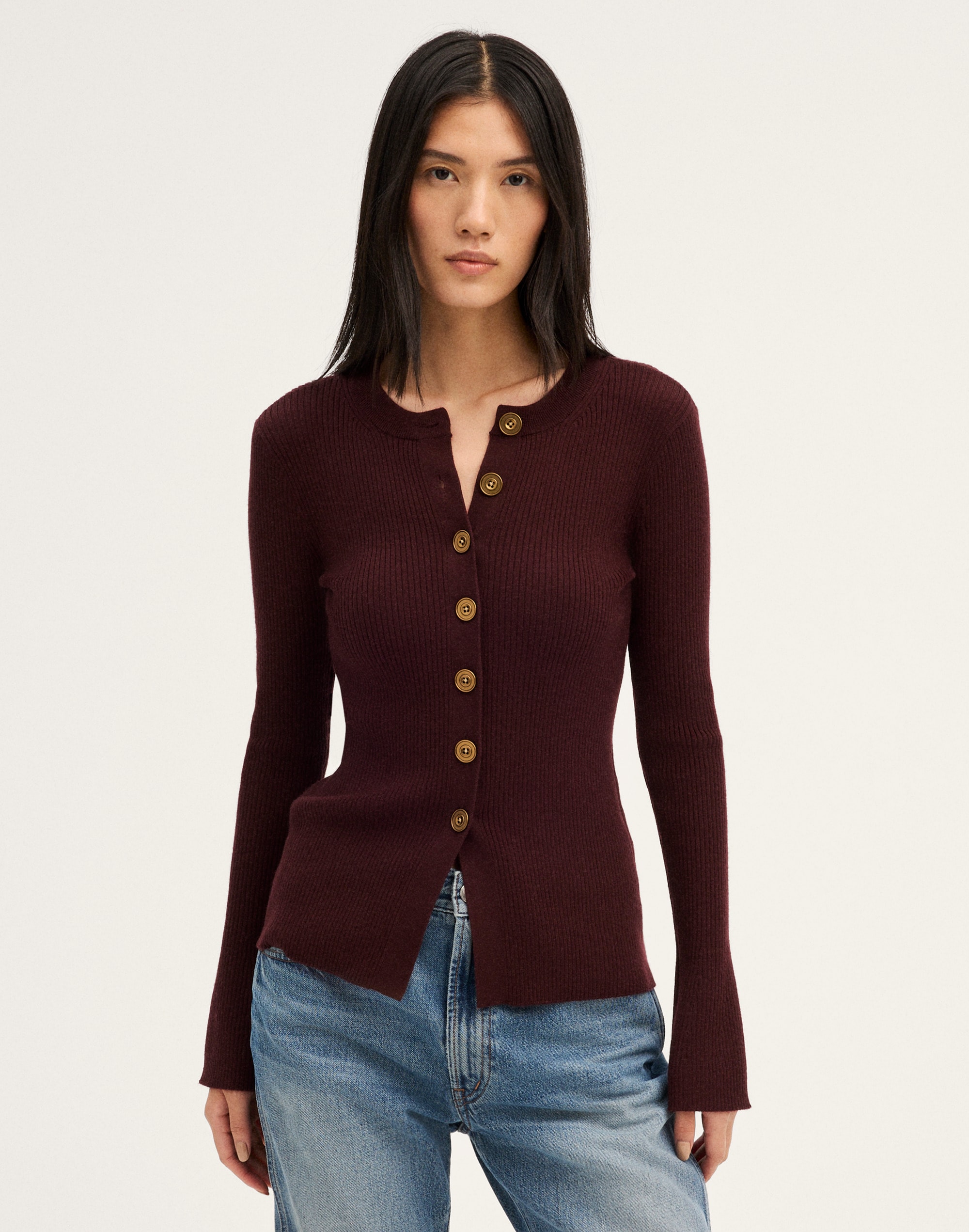 longline cardigan jacket