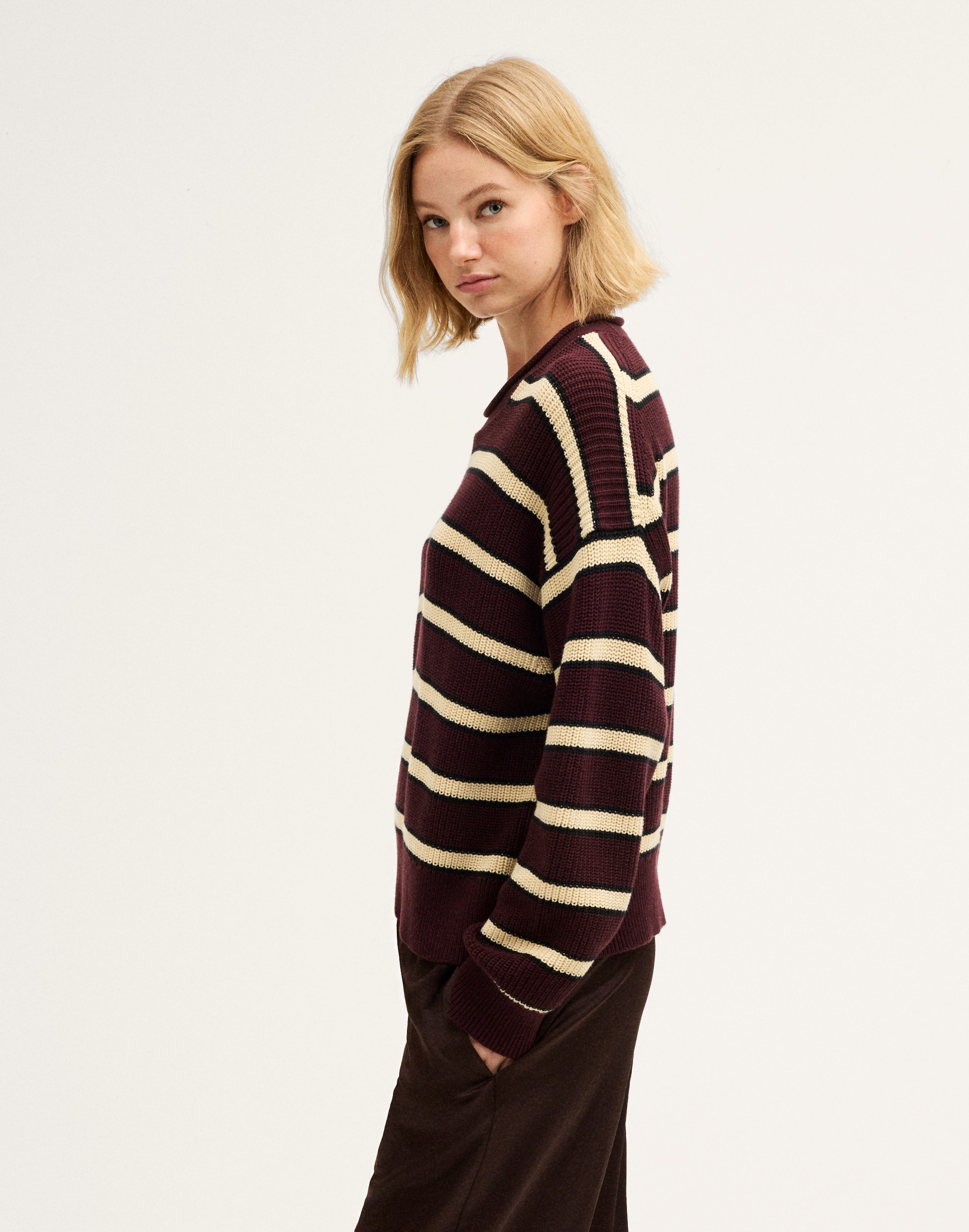 The Arden Crewneck Sweater in 100% Cotton