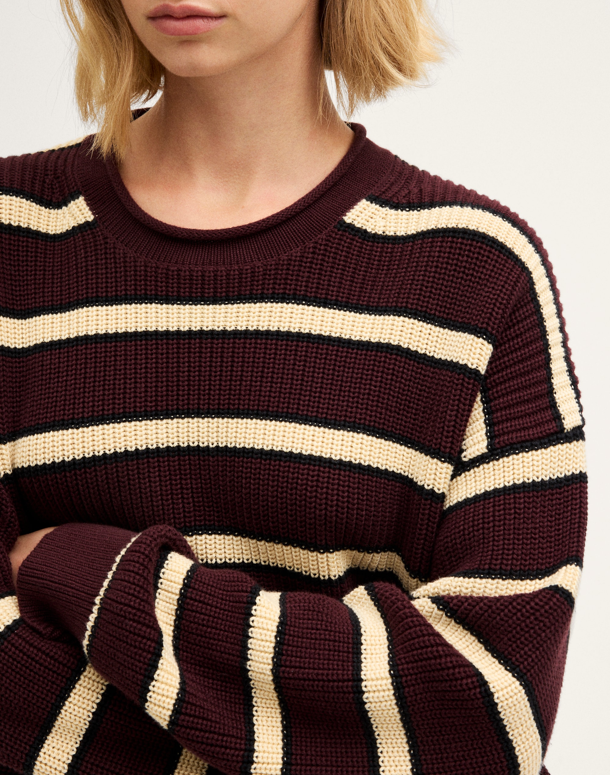 The Arden Crewneck Sweater in 100% Cotton