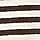 CANVAS AND DARK BROWN STRIPE