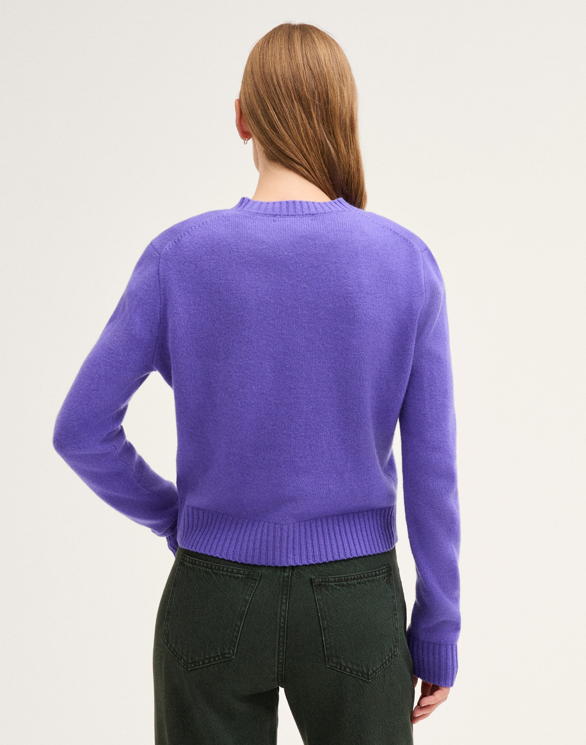 The Mila Crewneck in 100% SoftWool Alternate Image 4