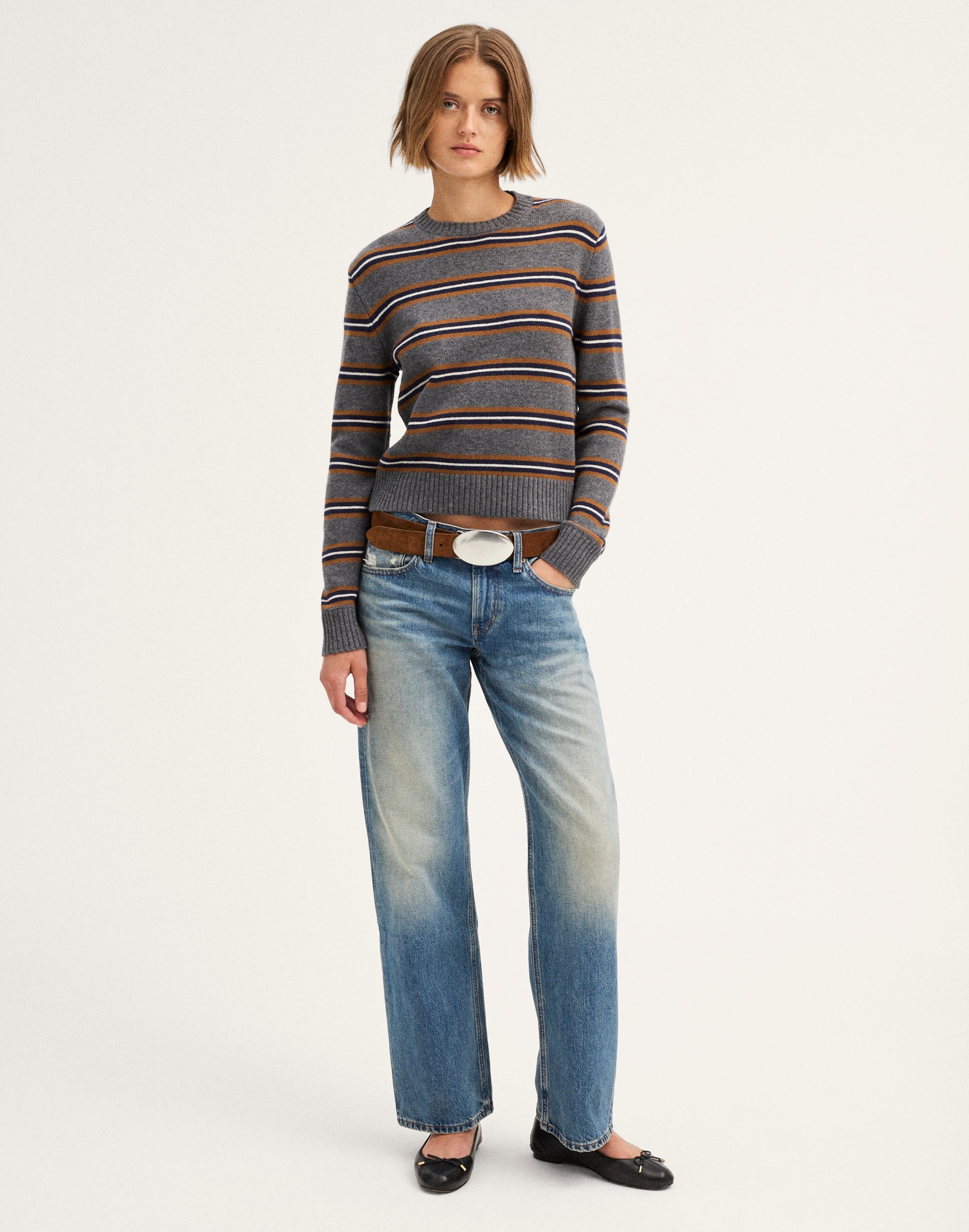 The Mila Crewneck in SoftWool