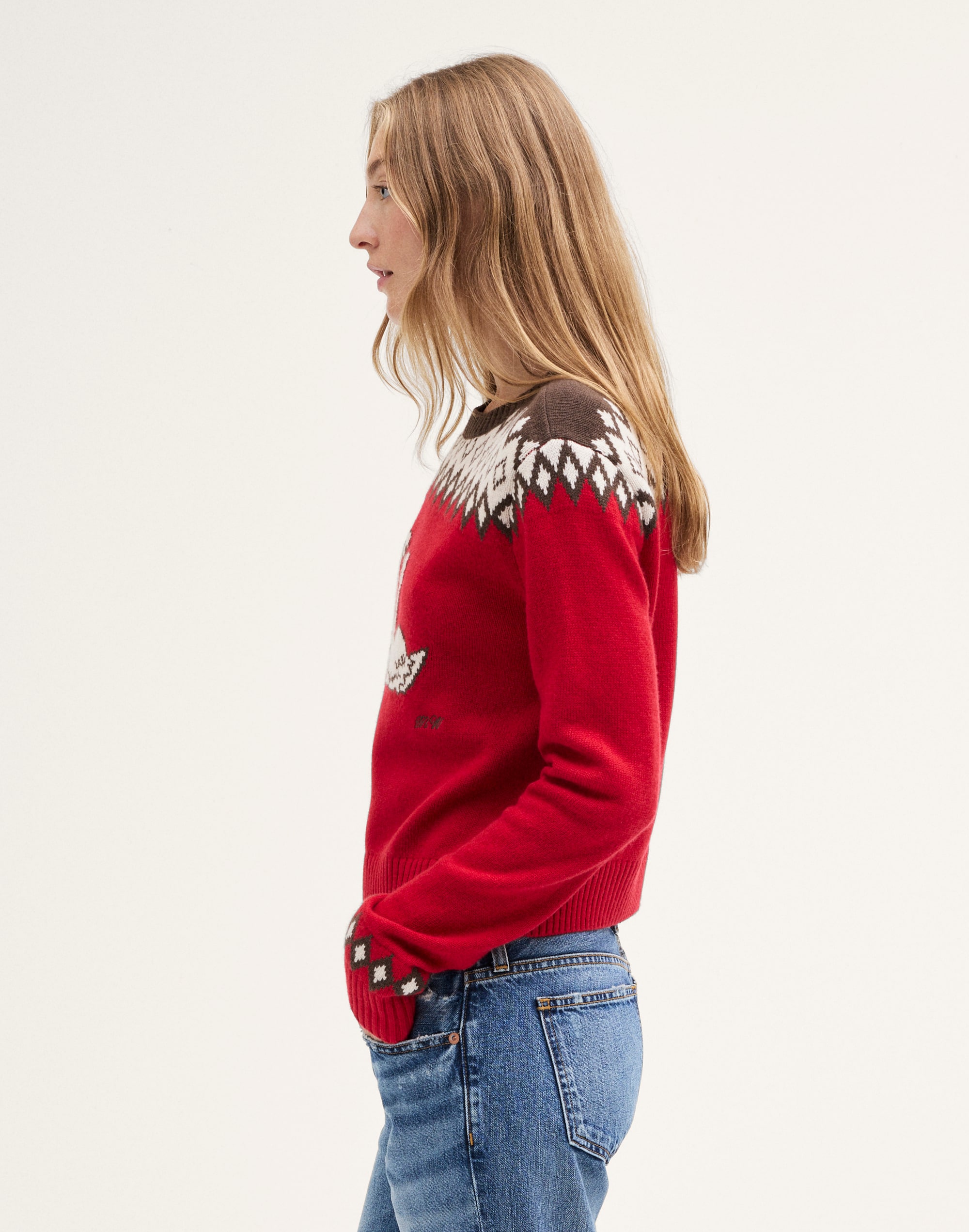 The Mila Sweater in 100% SoftWool