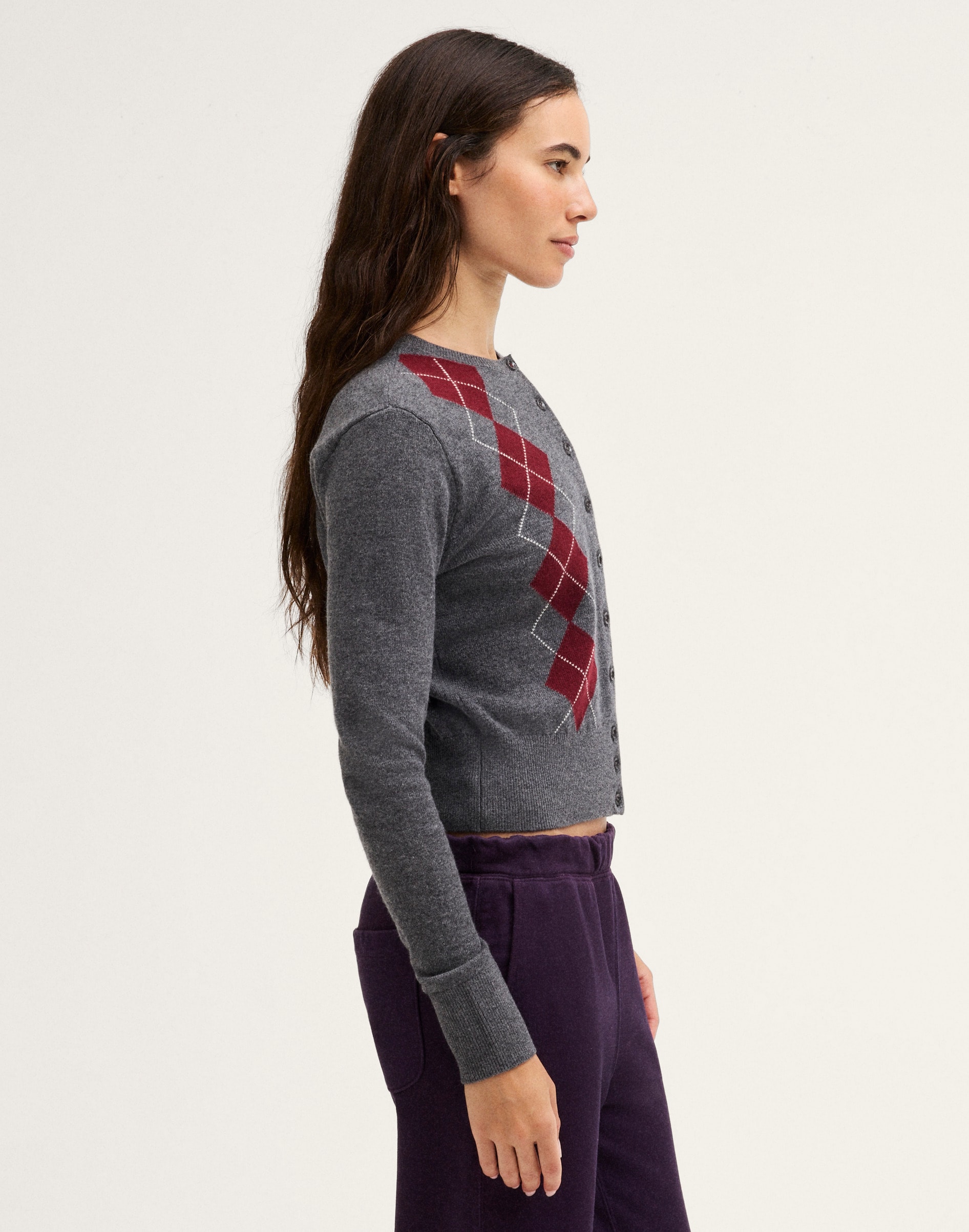 The Sophia Cardigan in 100% SoftWool