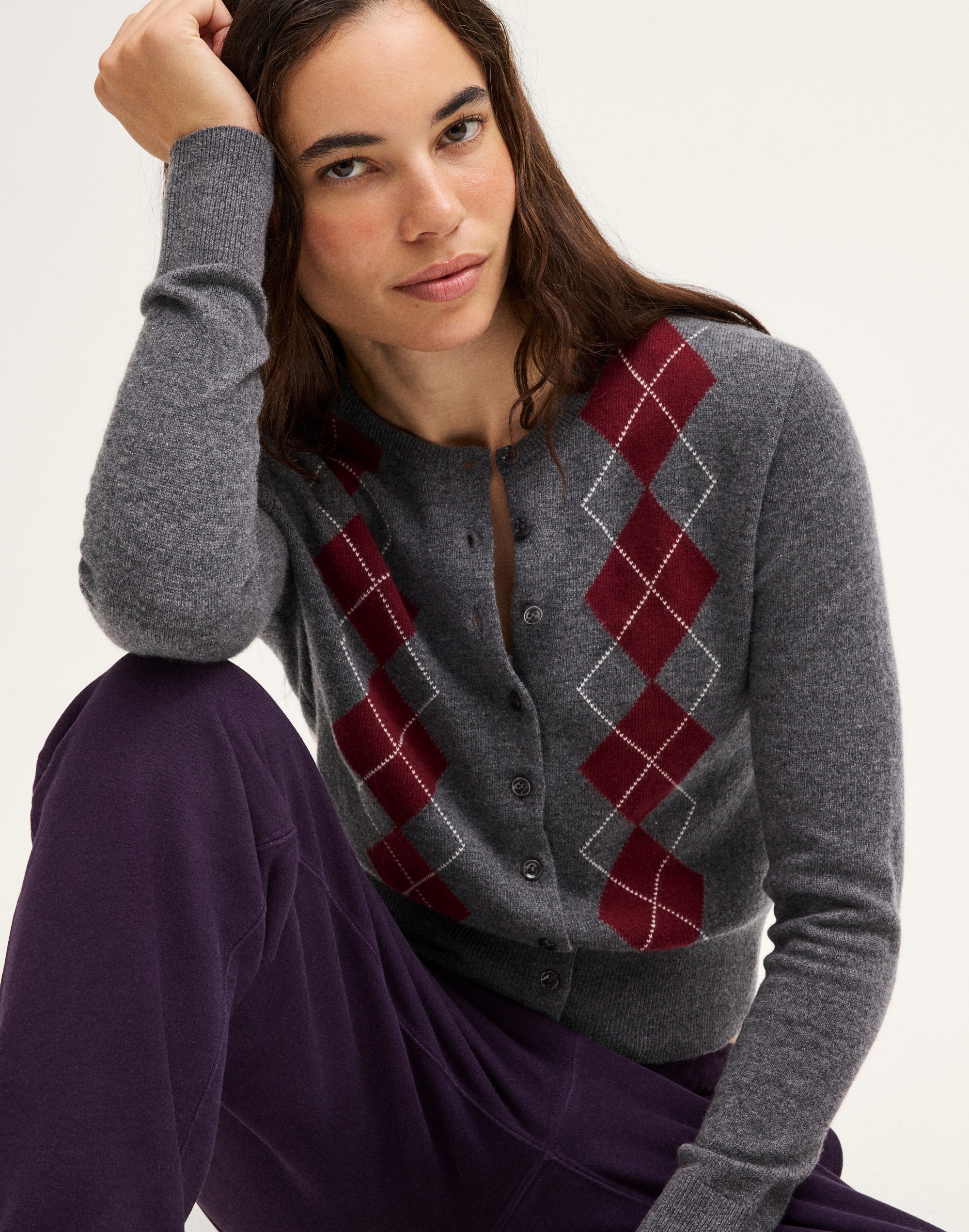 The Sophia Cardigan in 100% SoftWool
