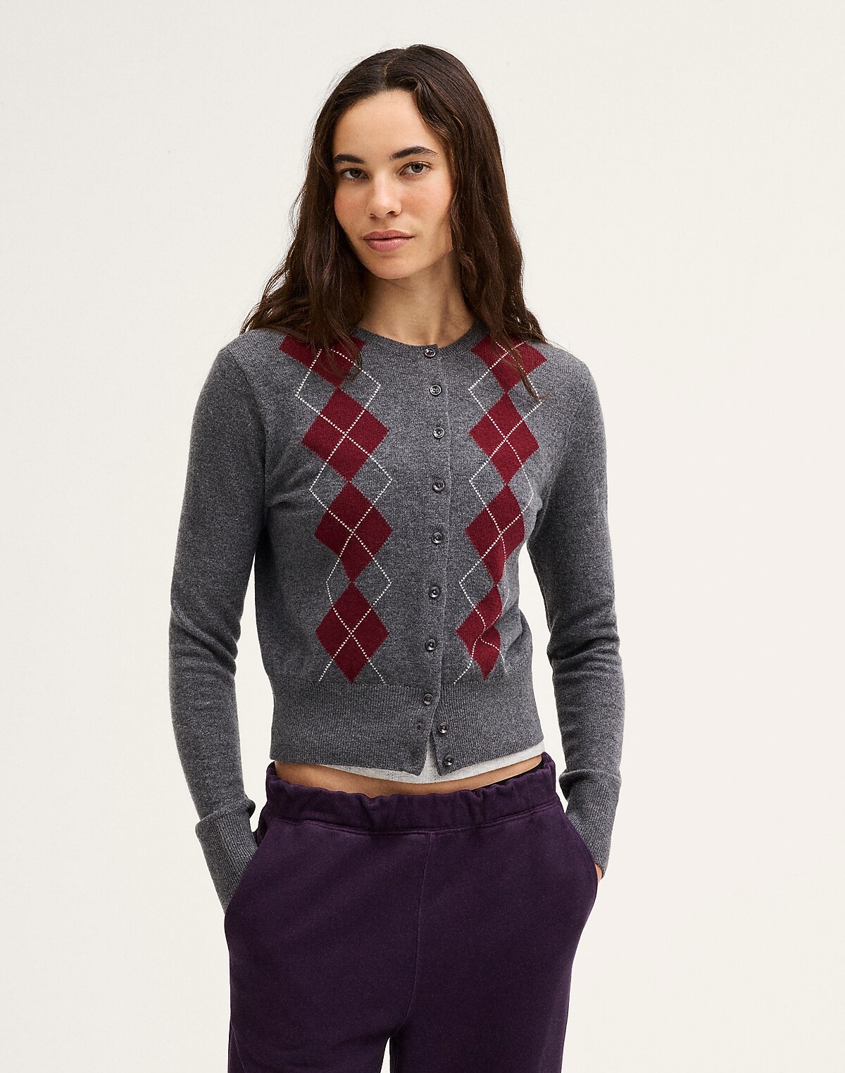 The Sophia Cardigan in 100% SoftWool