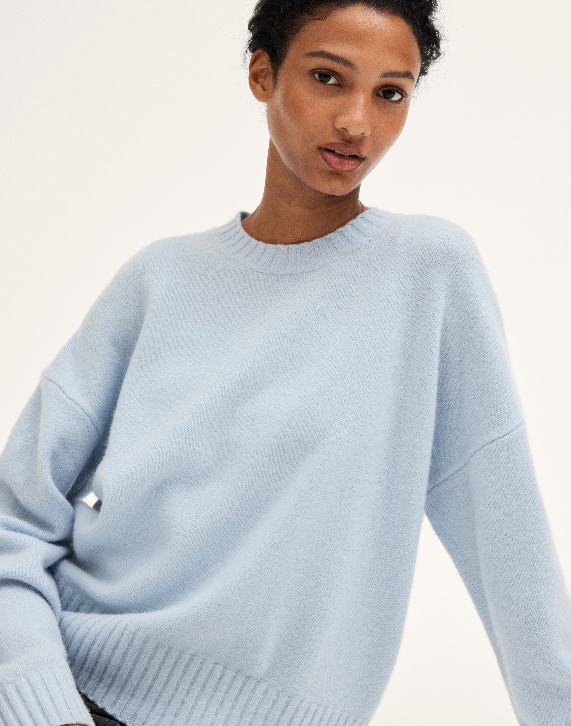 The Cora Sweater in Snowspun