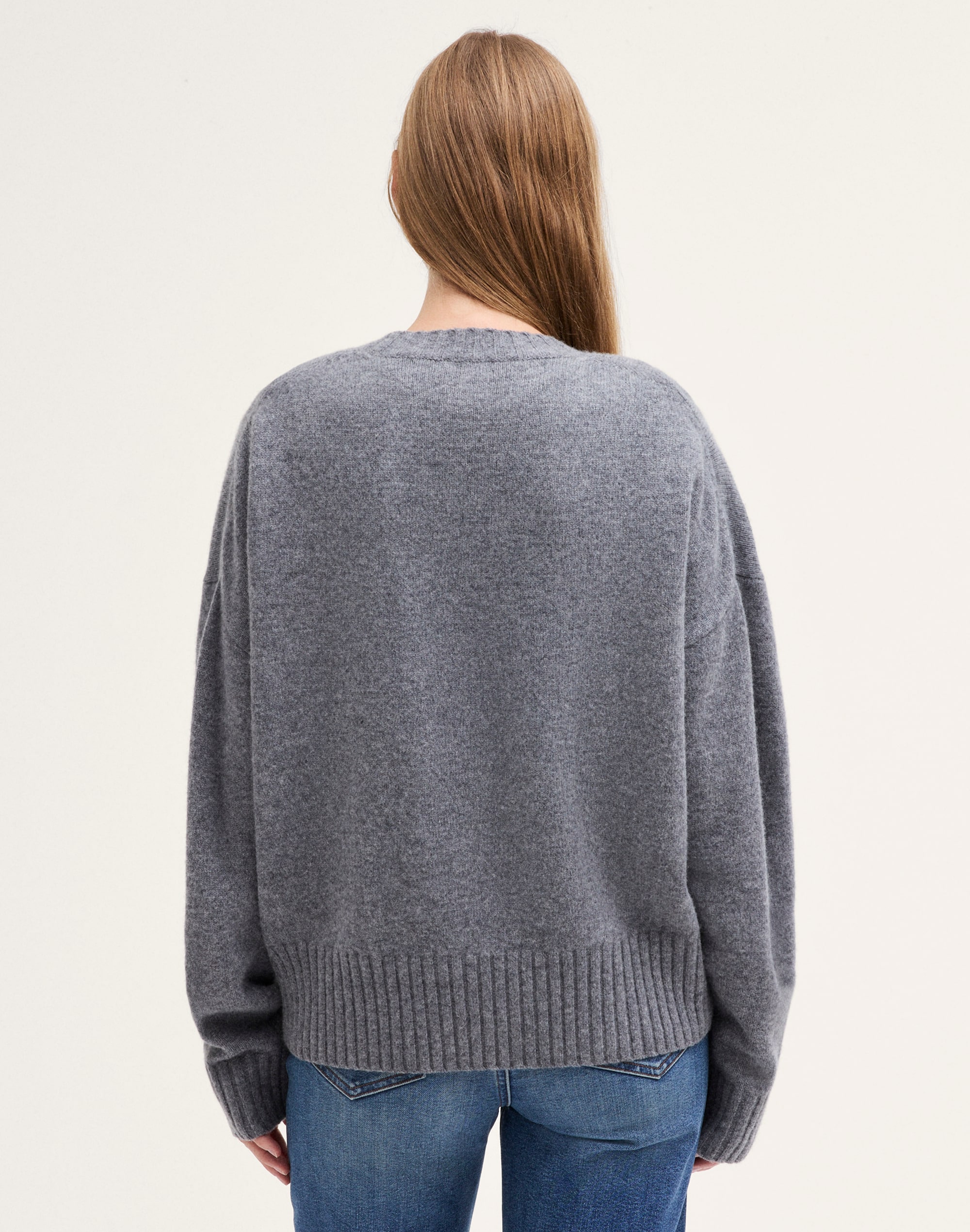 The Cora Sweater in Snowspun