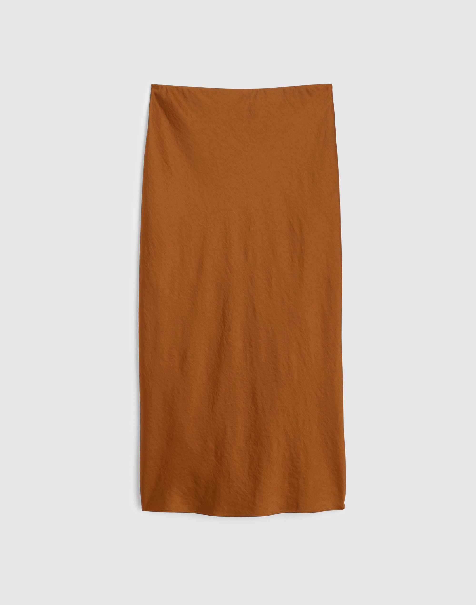 Satin Maxi Slip Skirt