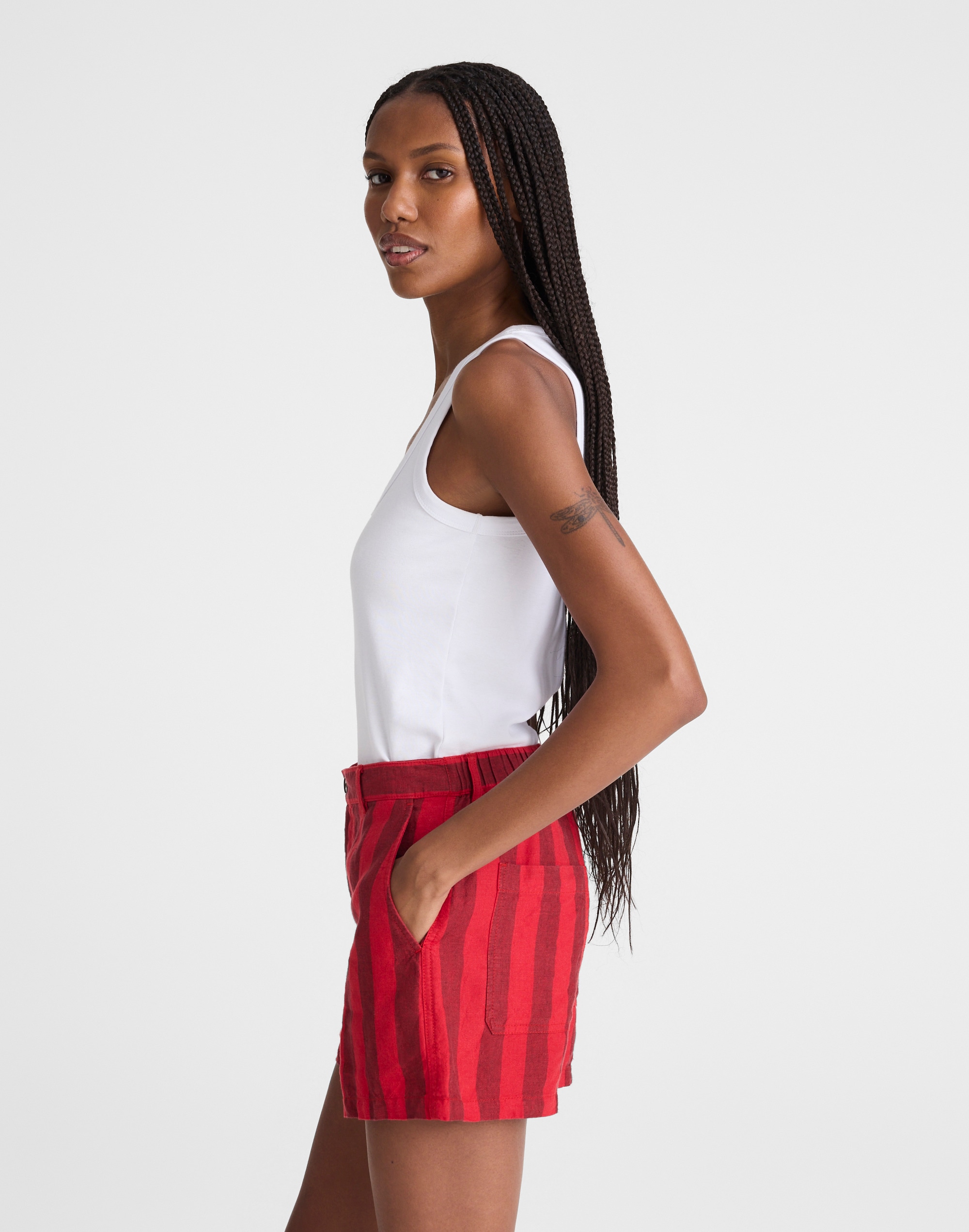 The Zoe Short in 100% Linen