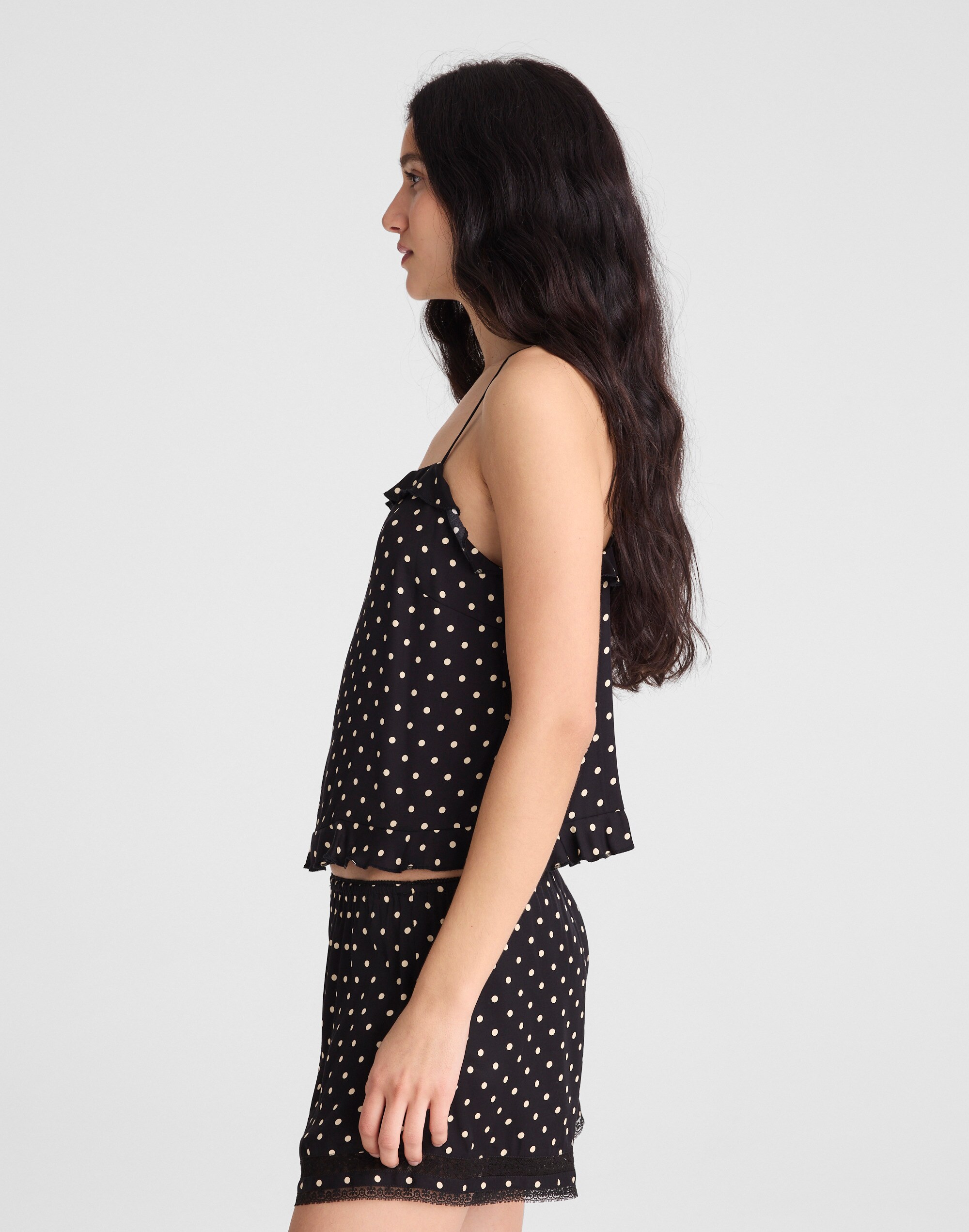 Ruffled Cami Top