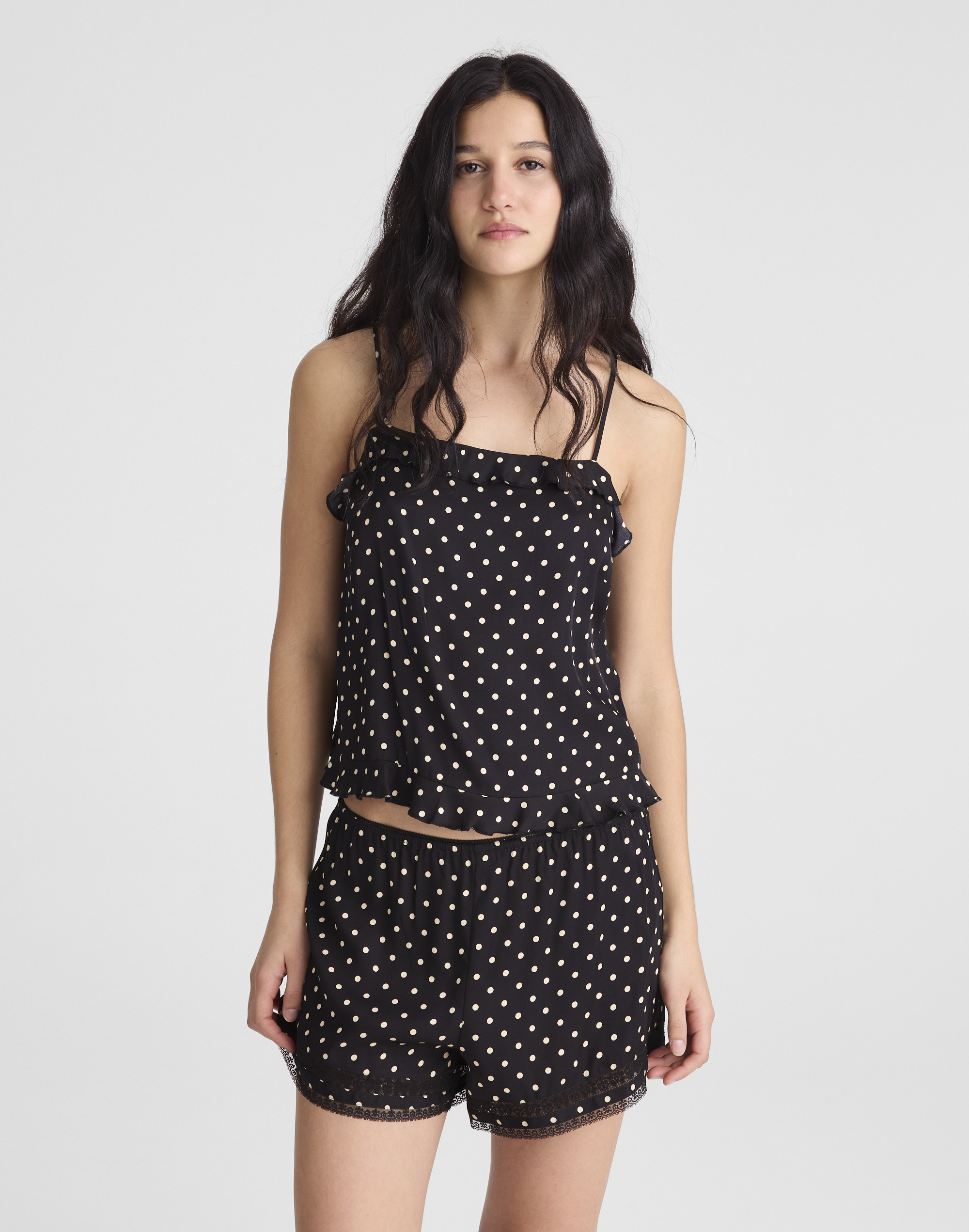 Ruffled Cami Top