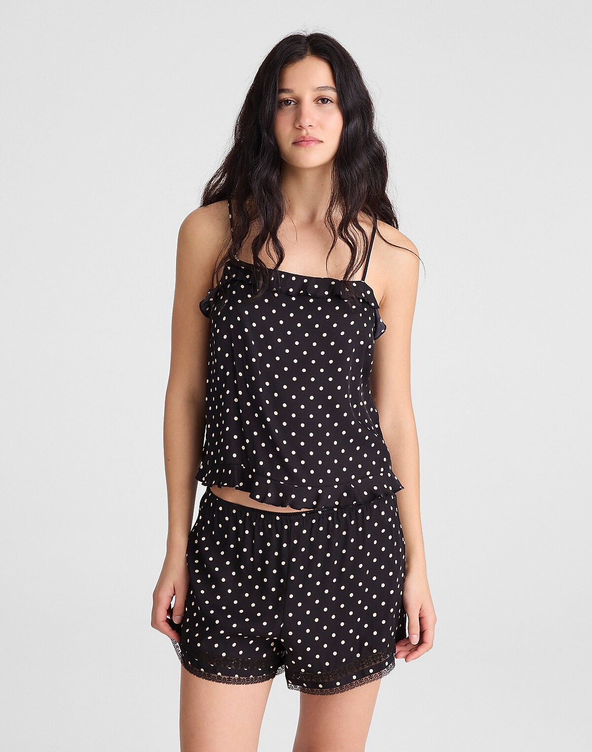 Ruffled Cami Top