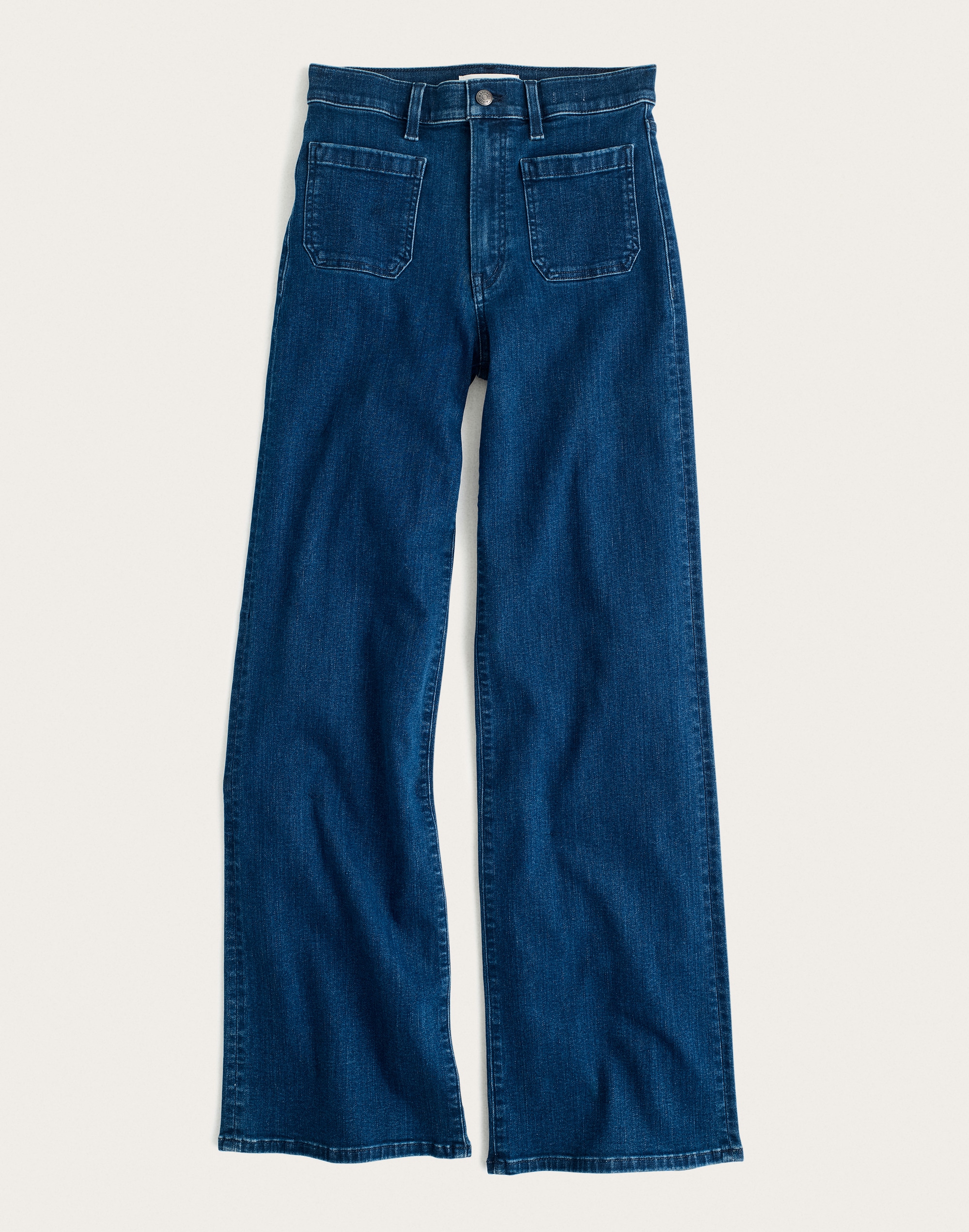 The Curvy Emmy Wide-Leg Jean in Super Stretch Denim
