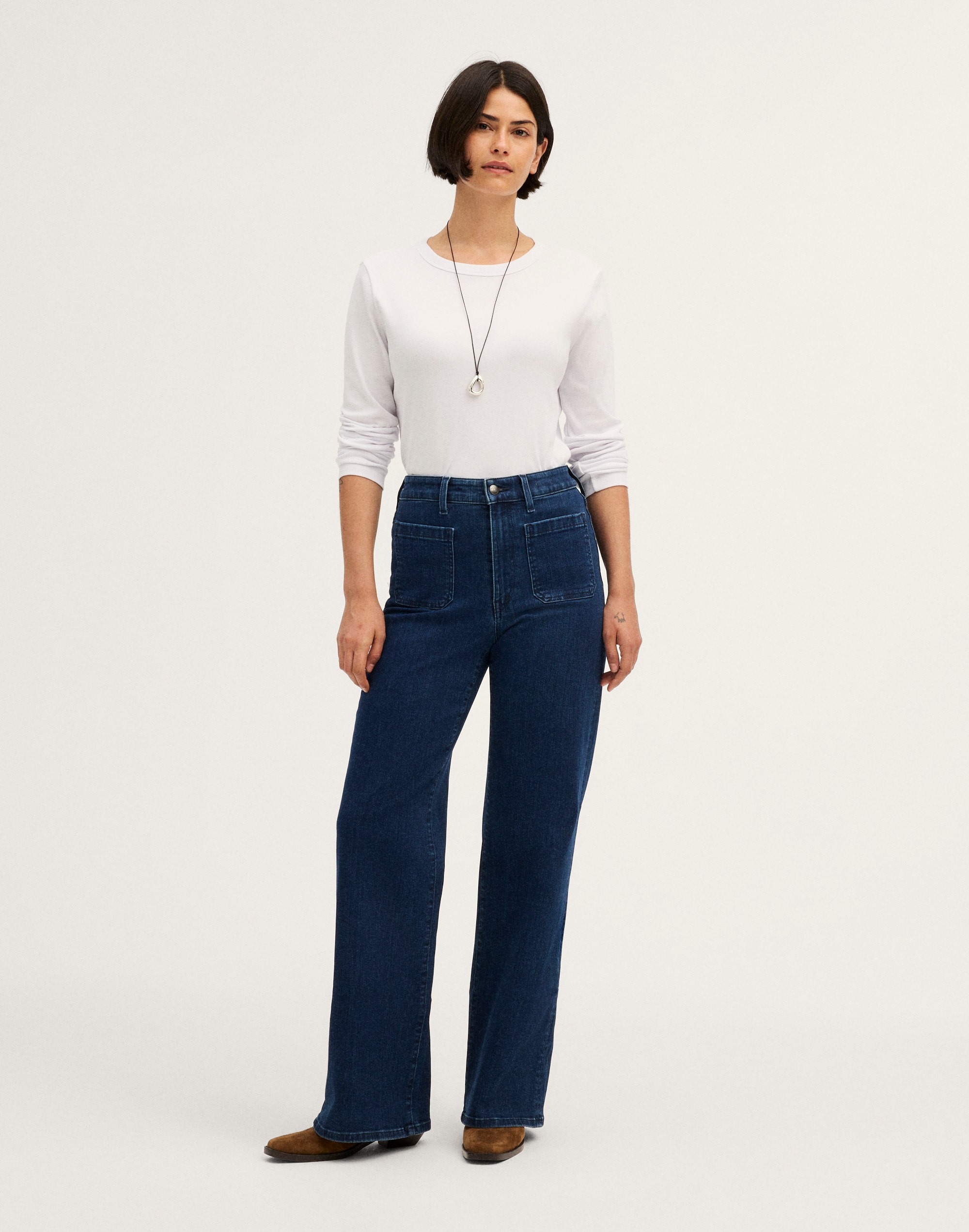 The Short Curvy Perfect Vintage Wide-Leg Jean
