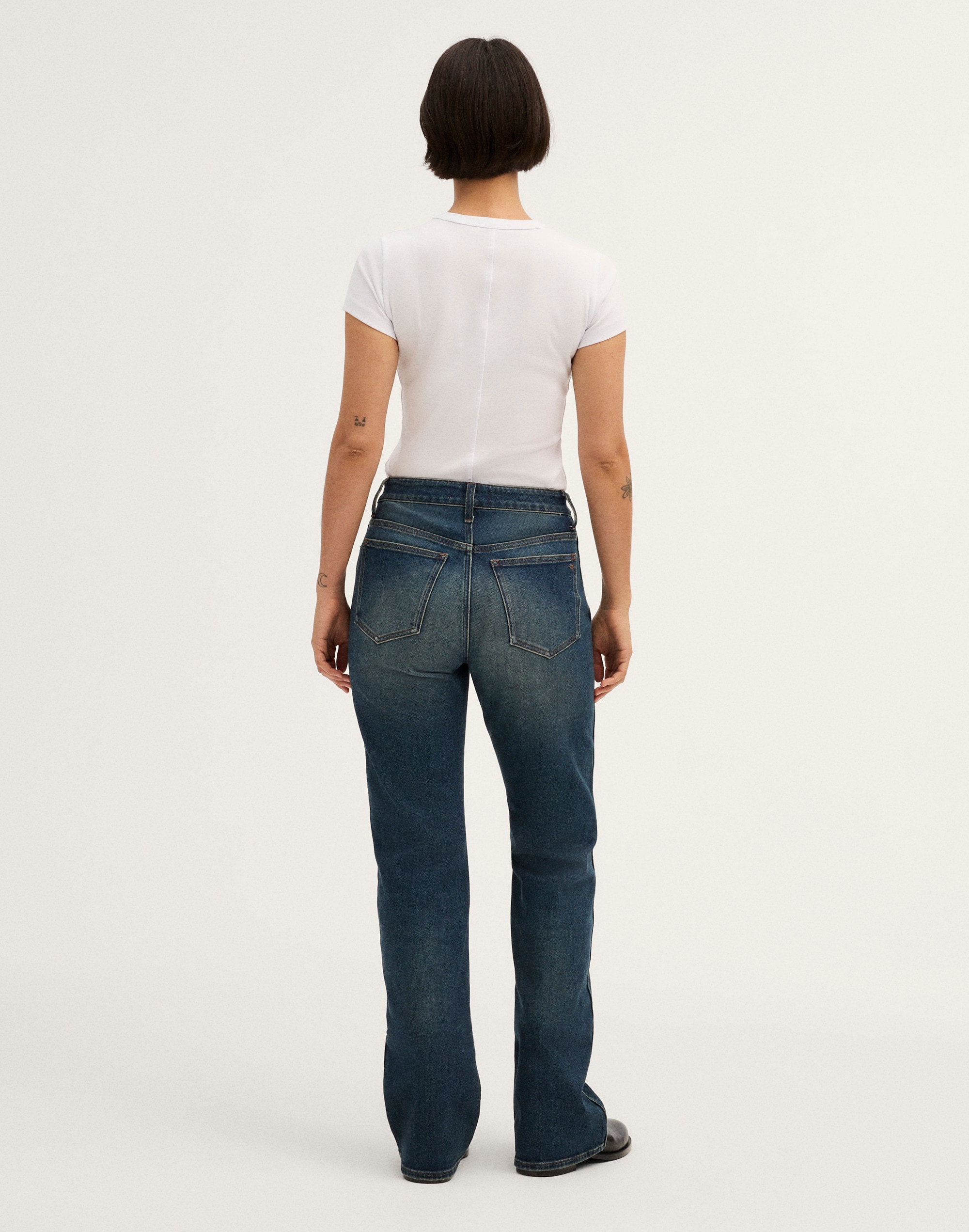 Curvy Relaxed Bootcut Jeans