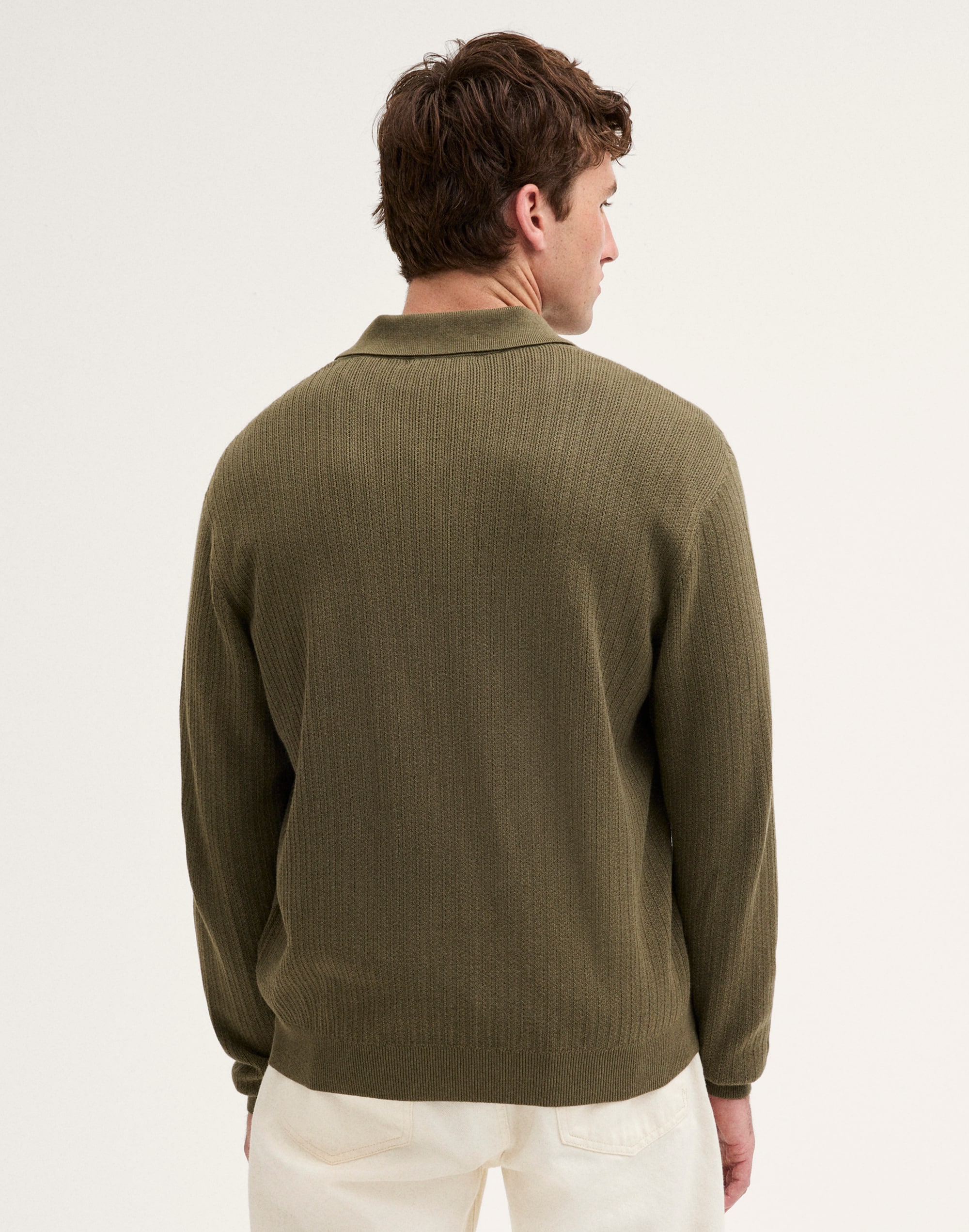 Long-Sleeve Polo Shirt