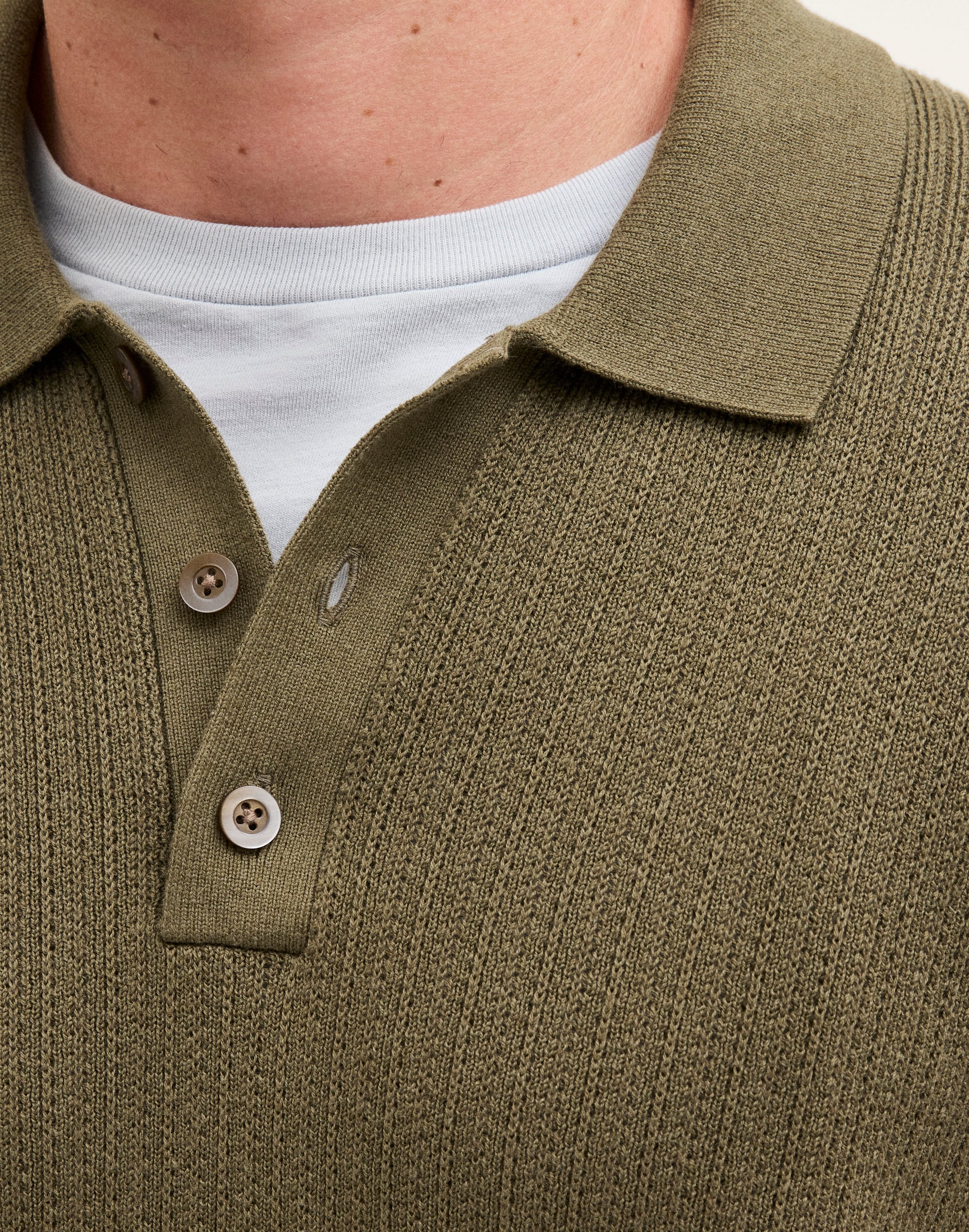 Long-Sleeve Polo Shirt