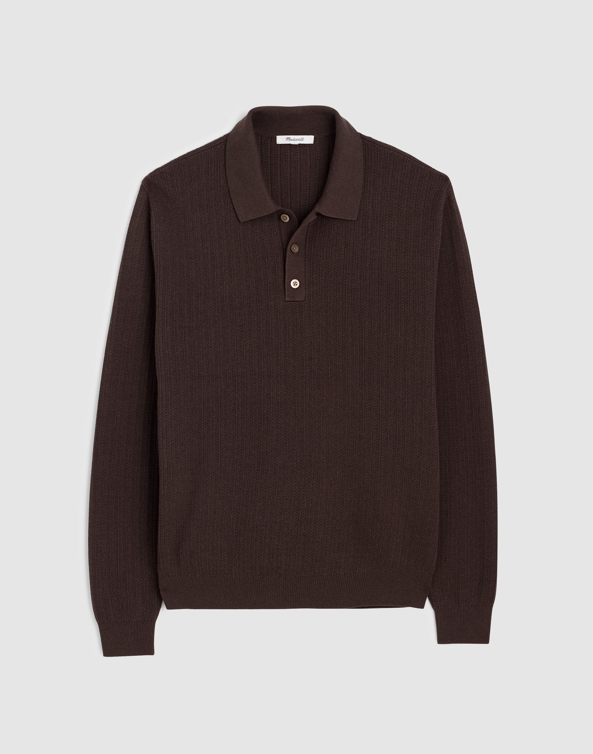 Long-Sleeve Polo Shirt